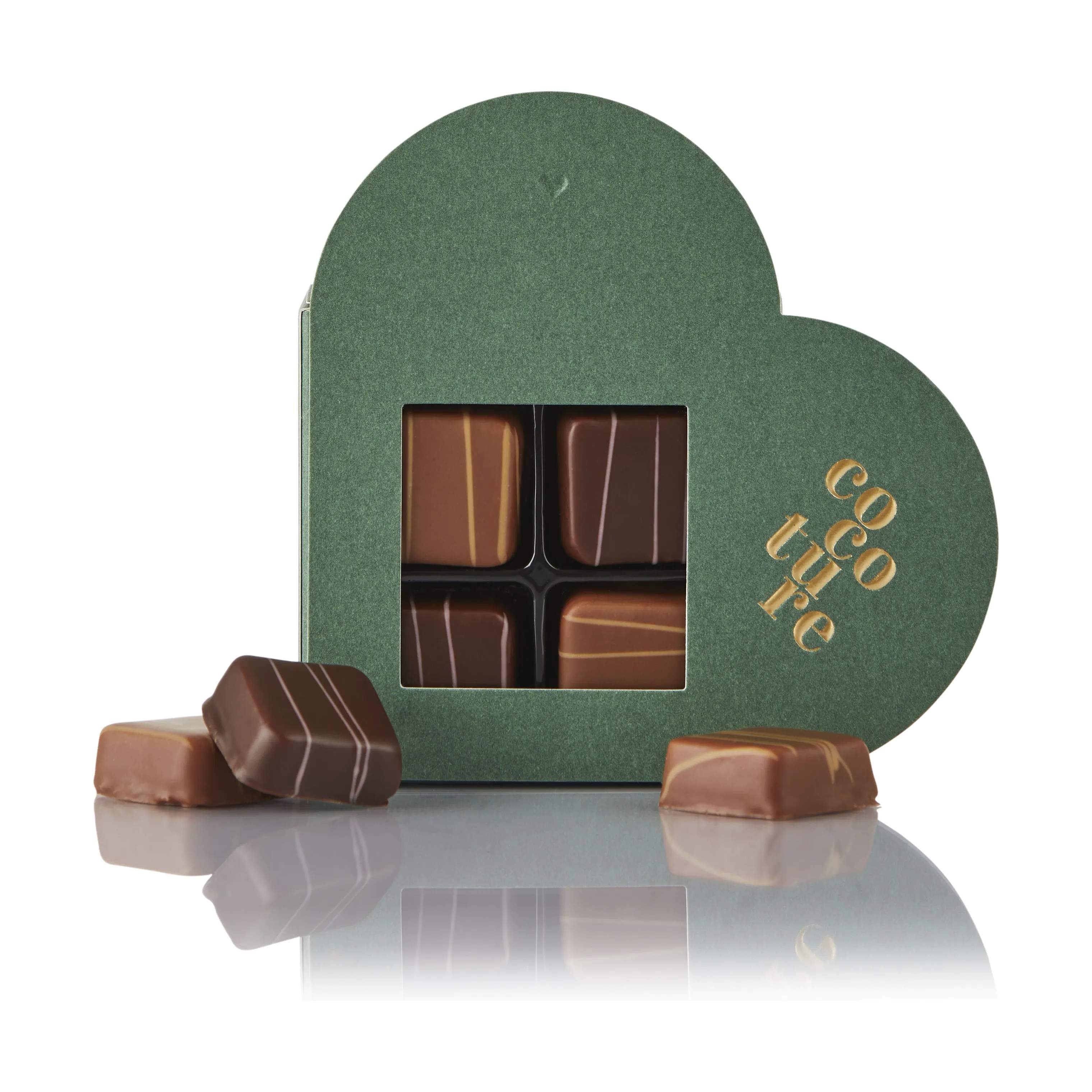 COCOTURE Søde sager Chokoladeæske i Grøn, 1