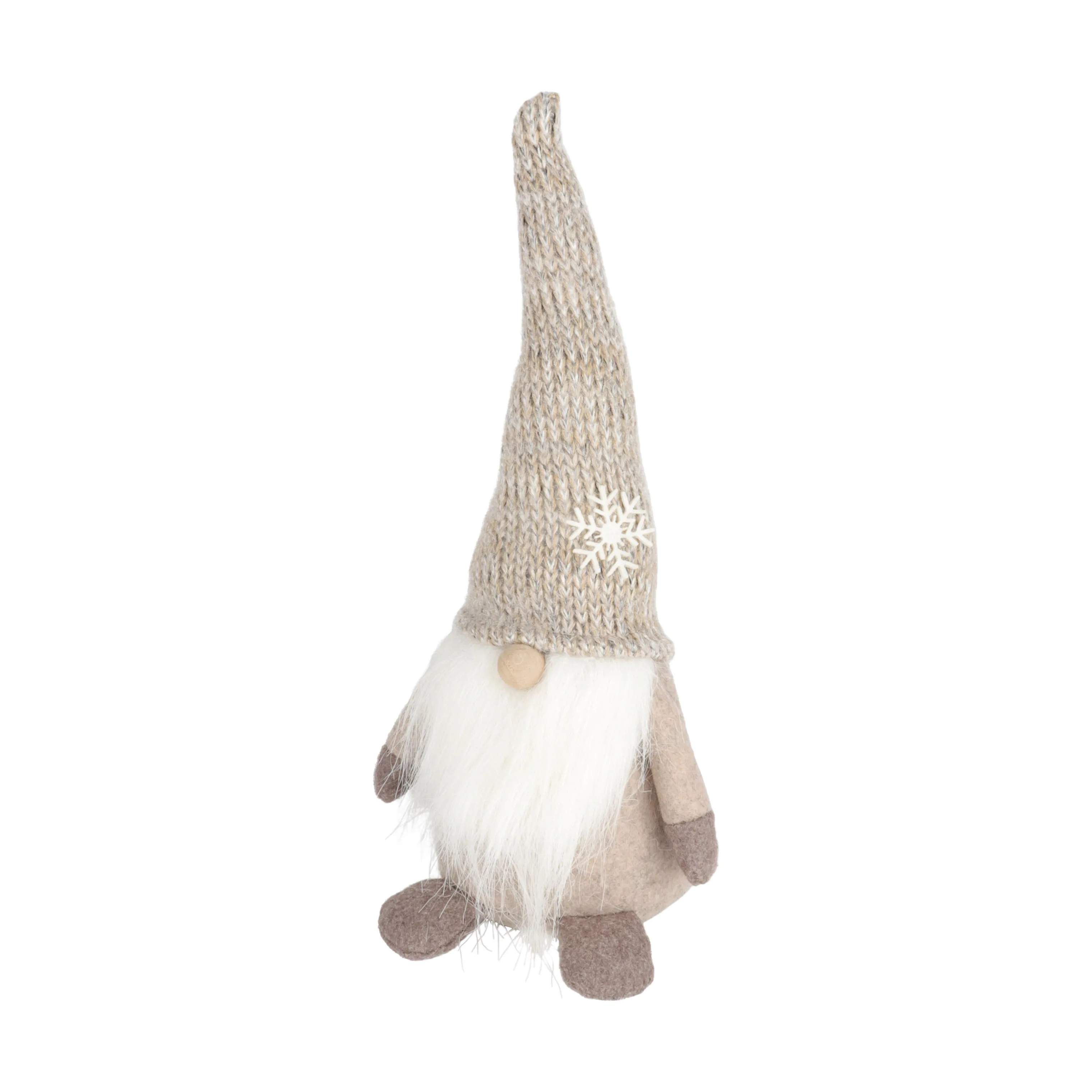 Casa Christmas Julefigurer Filtnisse i beige, 26 cm, 1