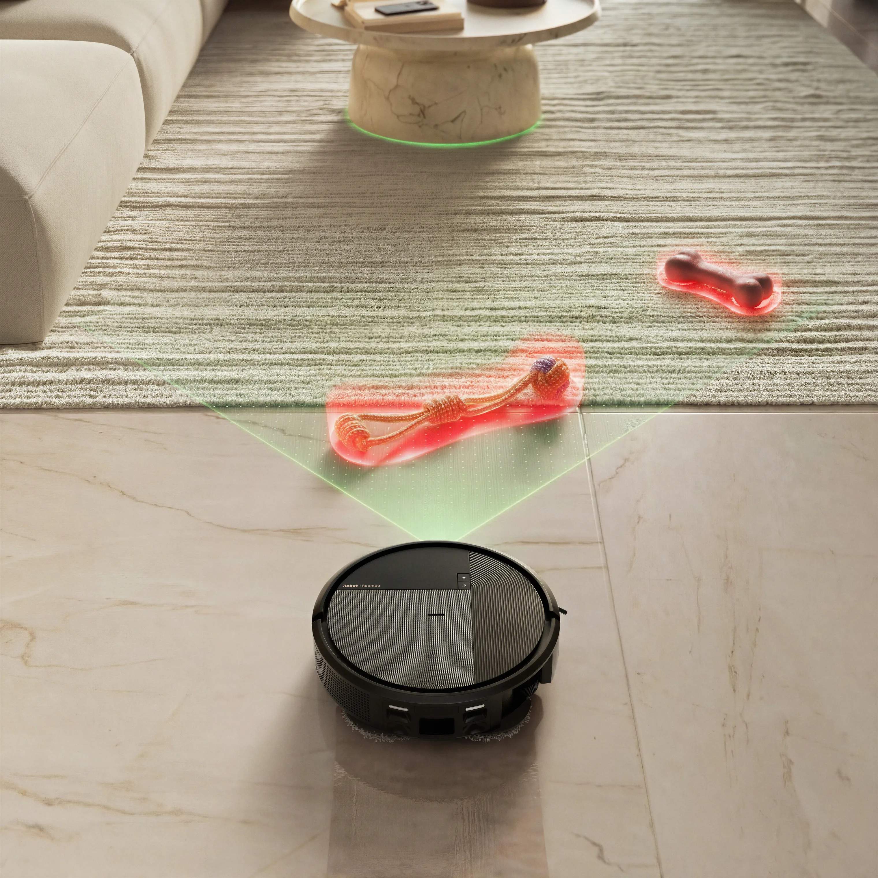 iRobot Robotstøvsugere Roomba Combo Robotstøvsuger 575 i Sort, 2