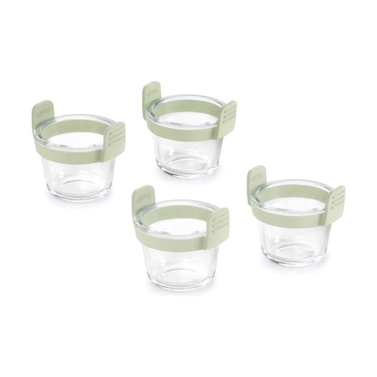 Lékué Tilbehør til airfryers Airfryer Minikopper - 4 stk. i Klar, 1