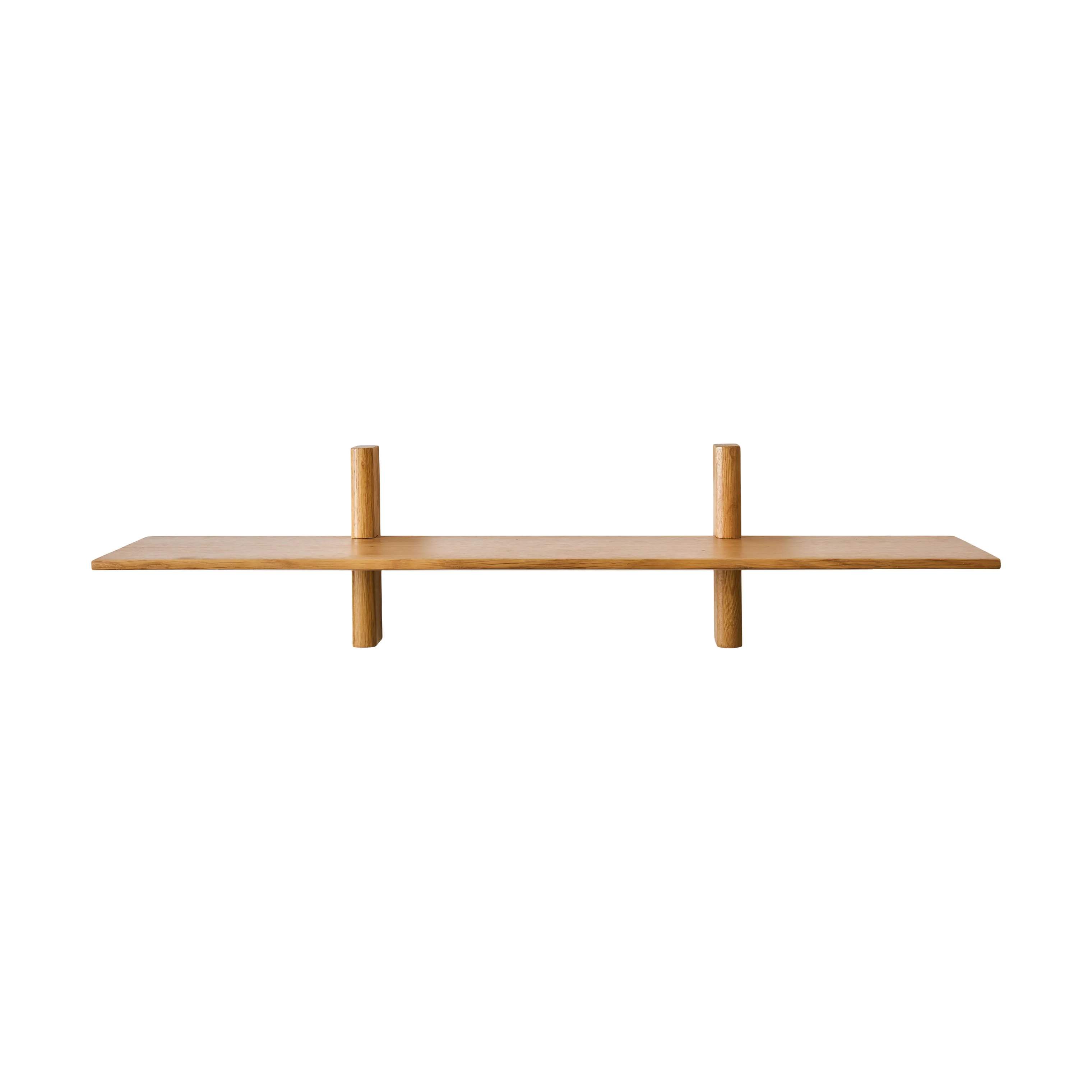 Muubs Hylder Noir Hylde i Natural, H22 x B90 cm, 1