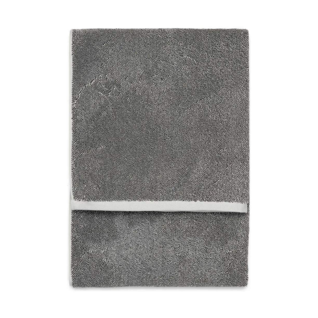 Marc O'Polo Håndklæder Timeless melange Håndklæde i Grå, B30 x L50 cm, 1