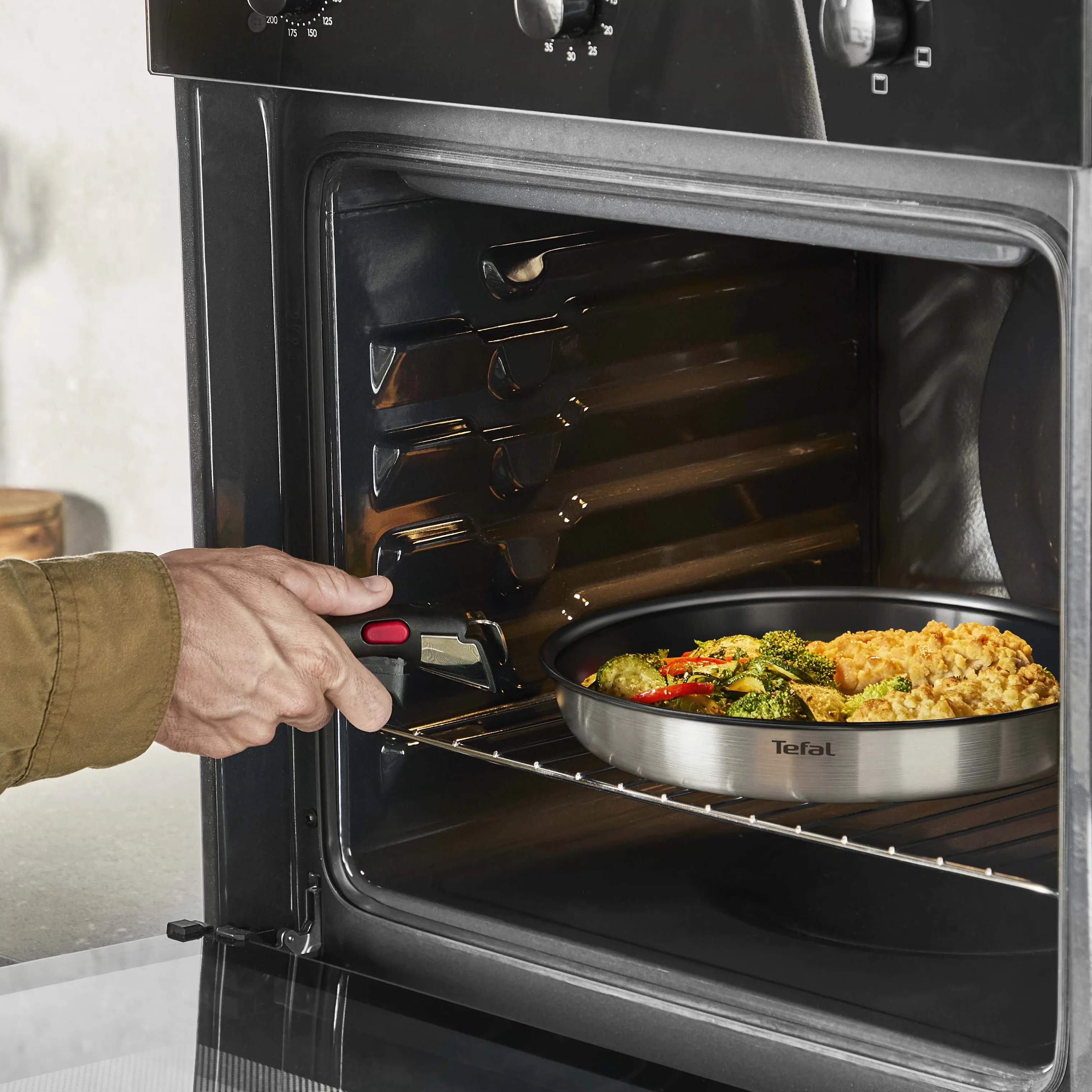Tefal Stegepander Ingenio Emotion Plus SS Stegepandesæt - 3 dele i Sølvfarvet, 3