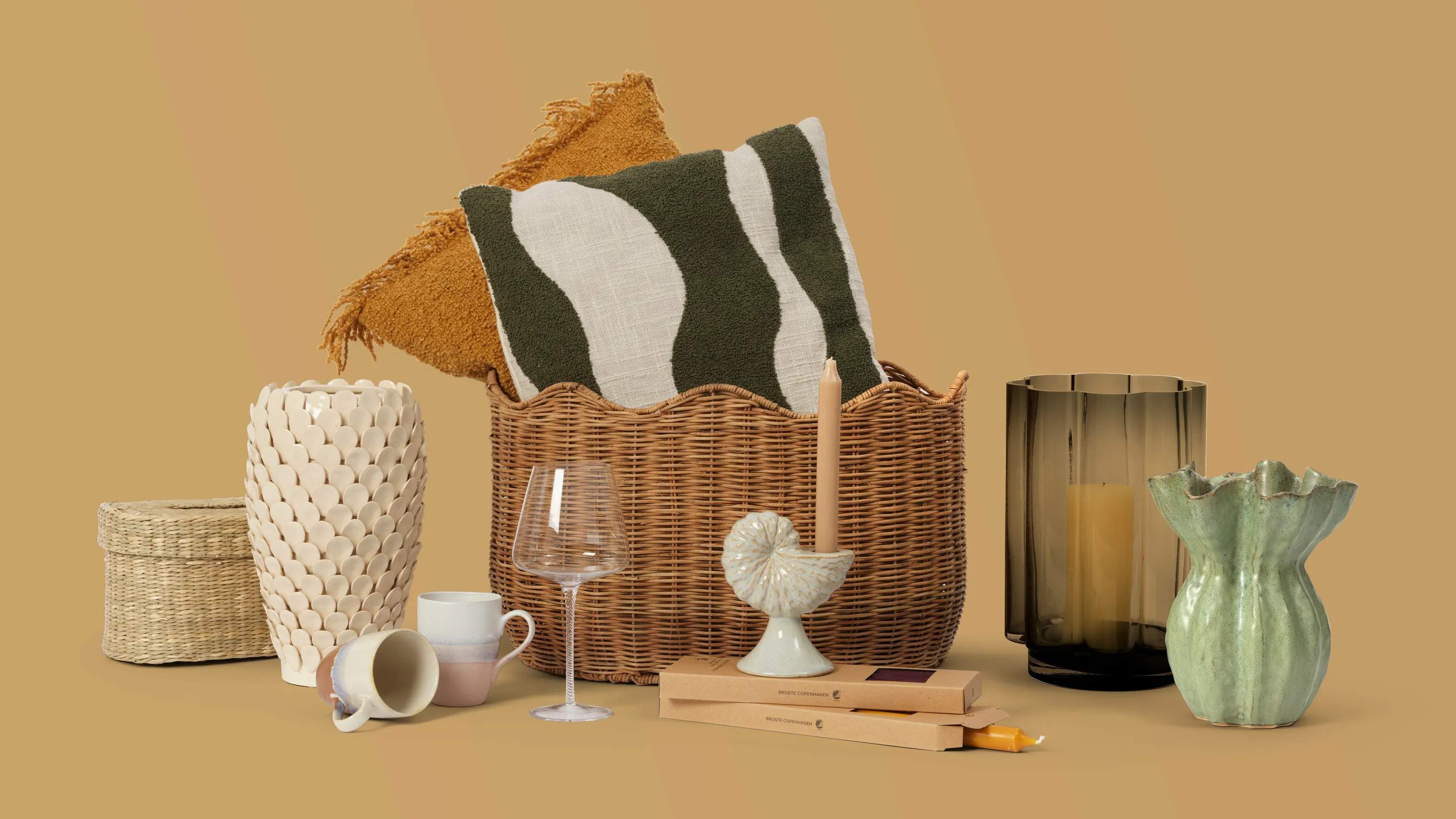 Broste Copenhagen Lanterner Anya Lanterne i 30 cm, 3