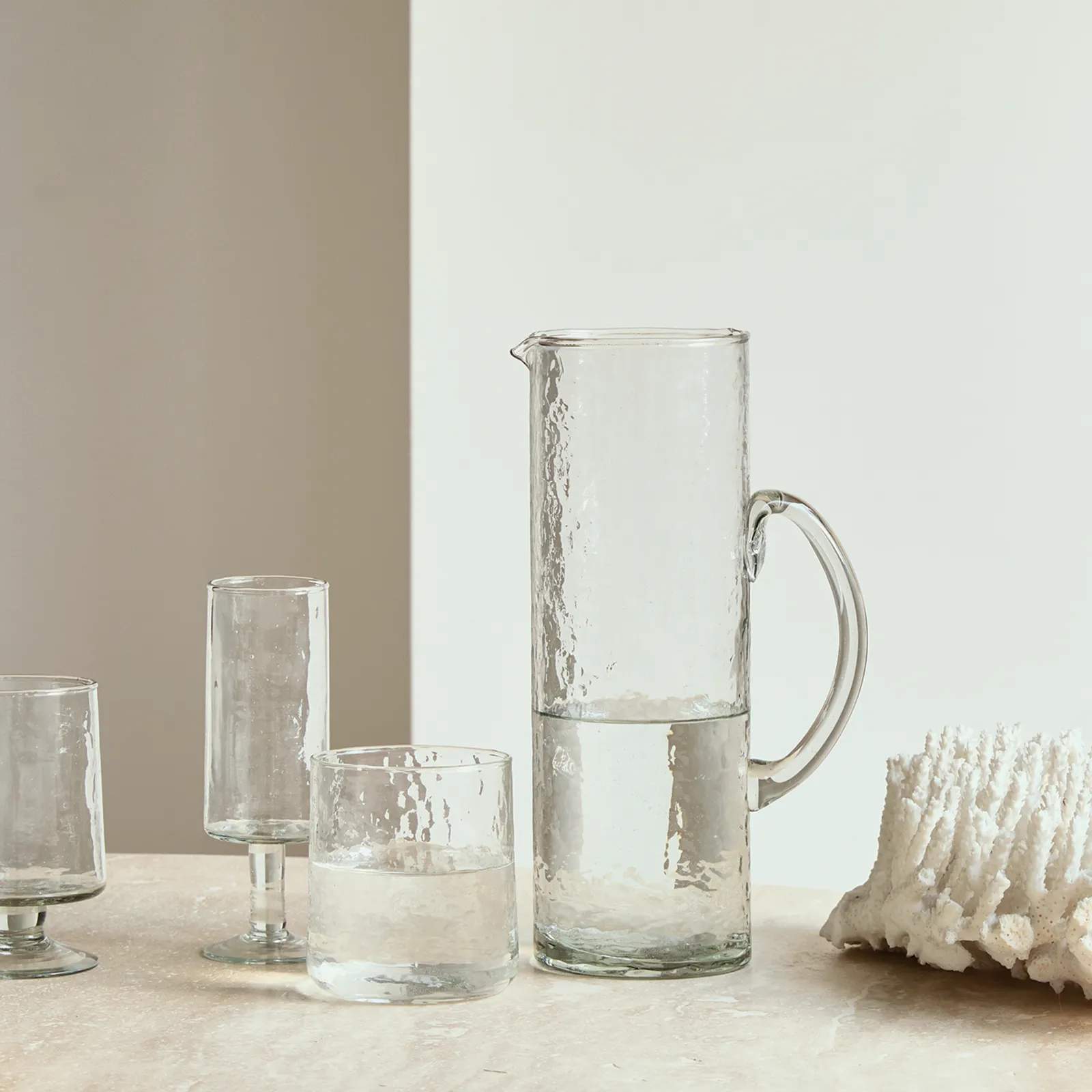 Urban Nature Culture Champagneglas Champagneglas i Transparant, 3