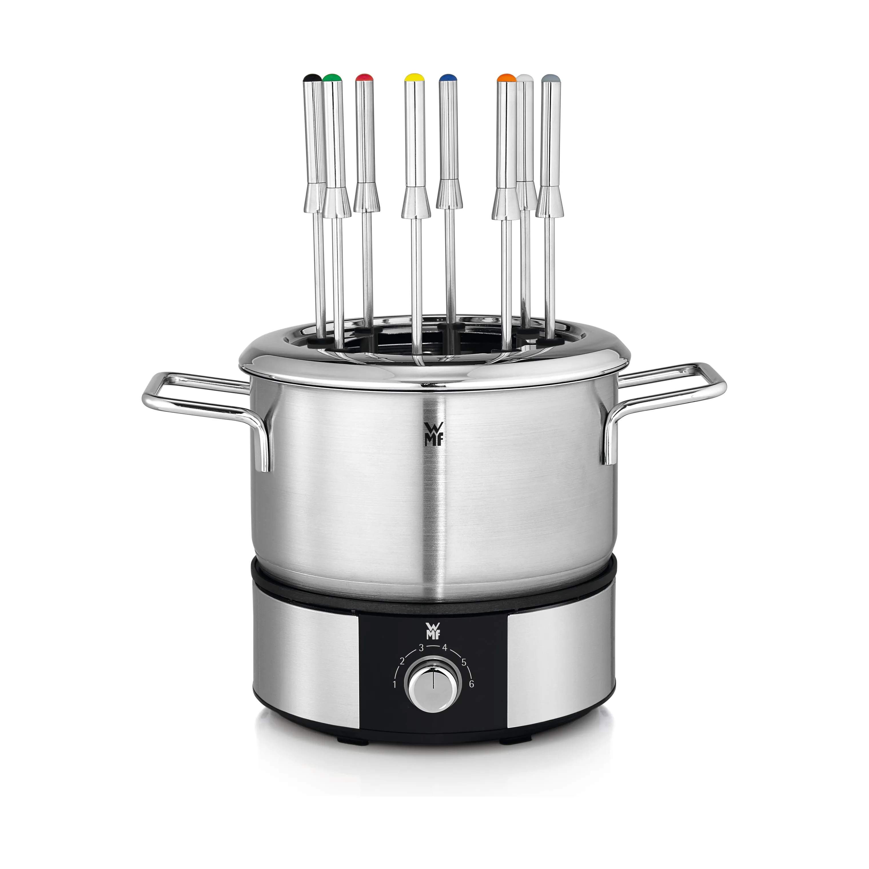 WMF Frituregryder Lono Fondue i Sølvfarvet / Sort, 1