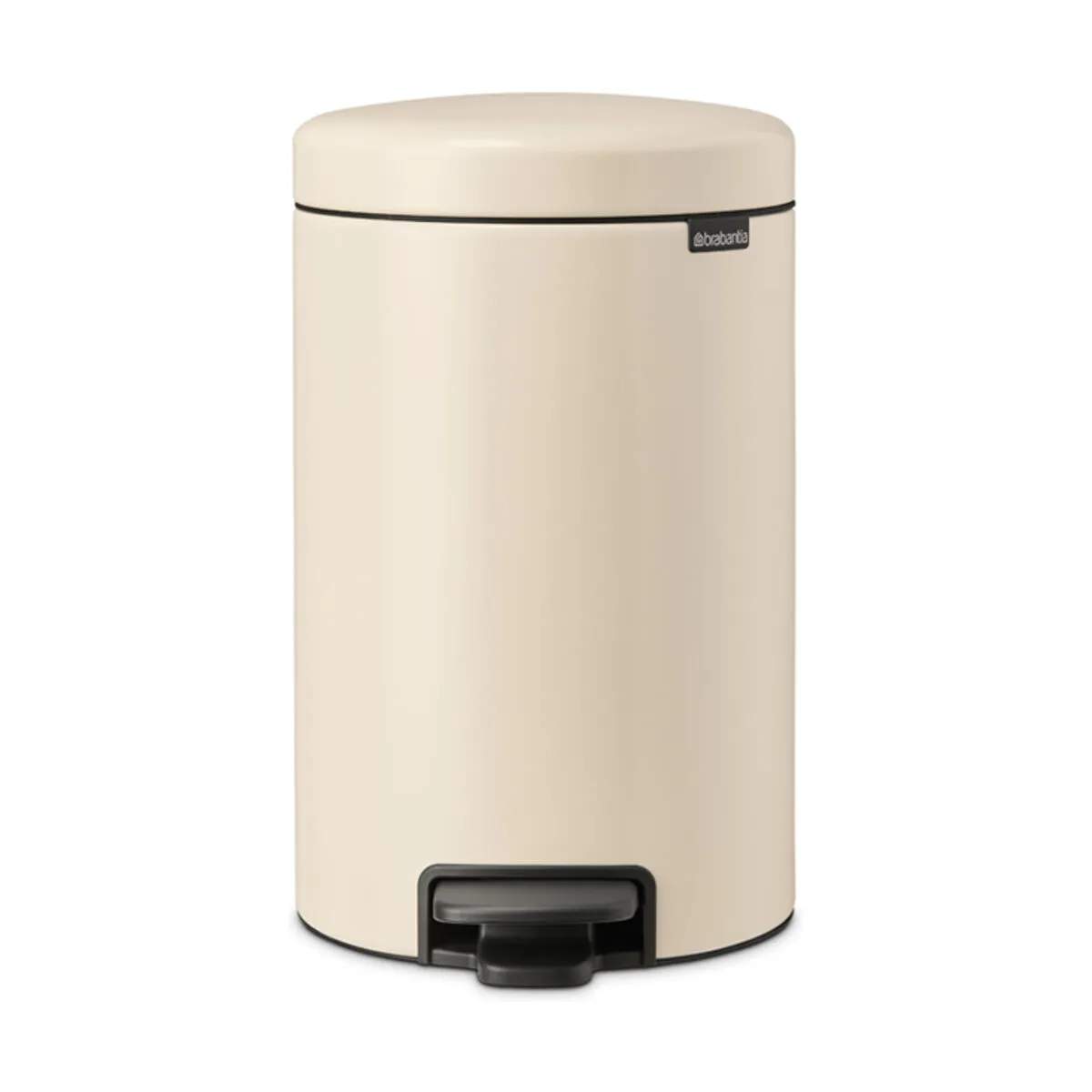 Brabantia Toiletspande NewIcon Pedalspand i Soft beige , 12 L, 1