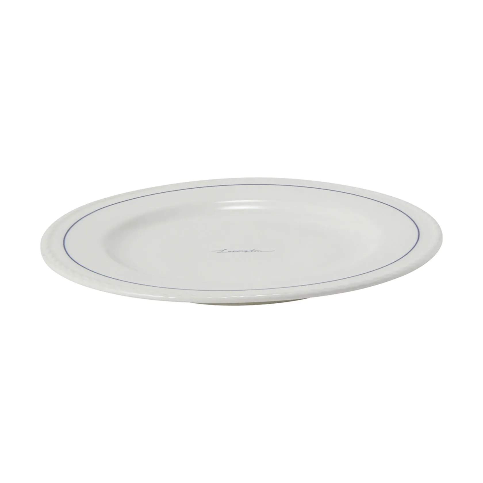 Lexington Frokosttallerkener Frokosttallerken - 4 stk. i White/Dark Blue, 3