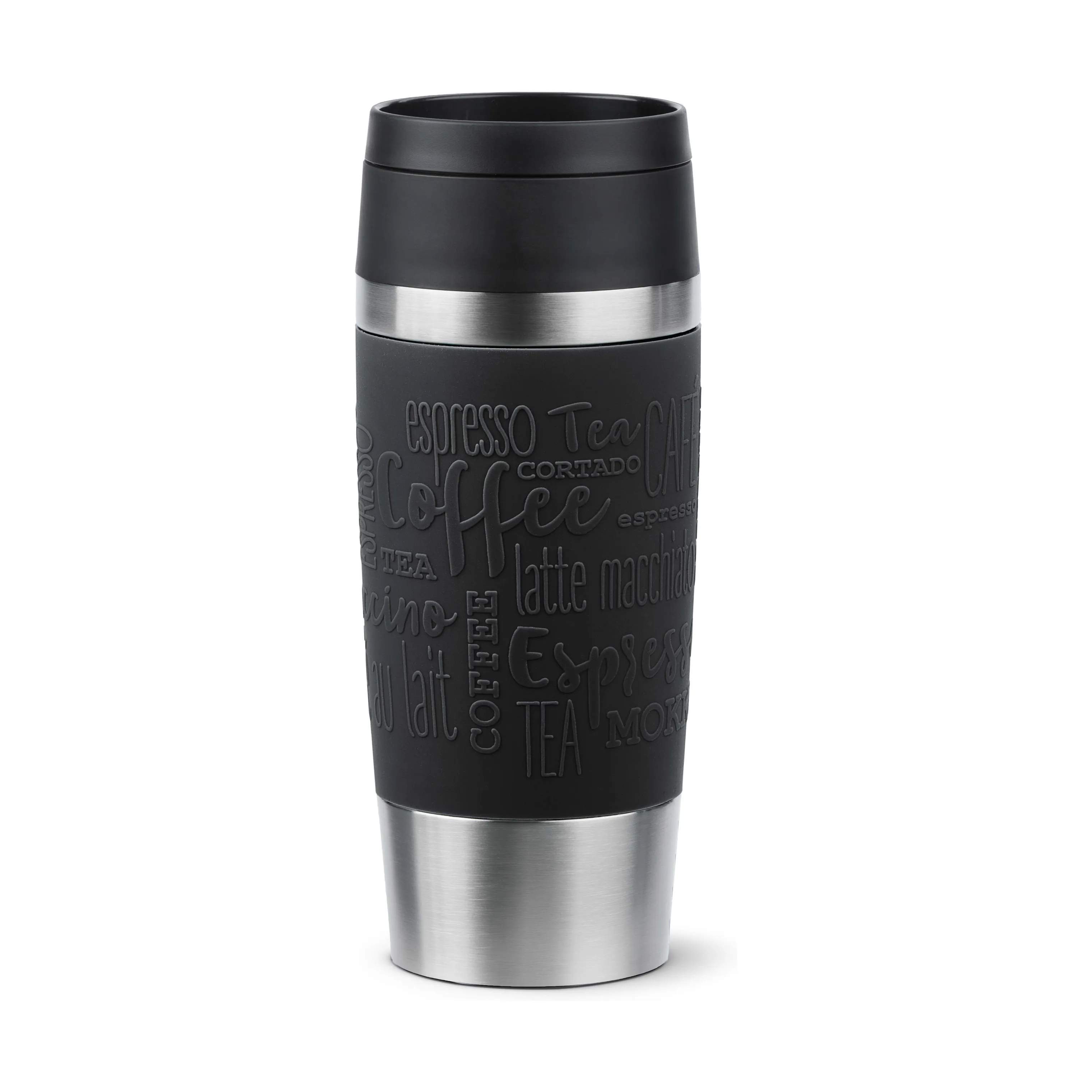 To-Go Classic Rejsekrus, black, large