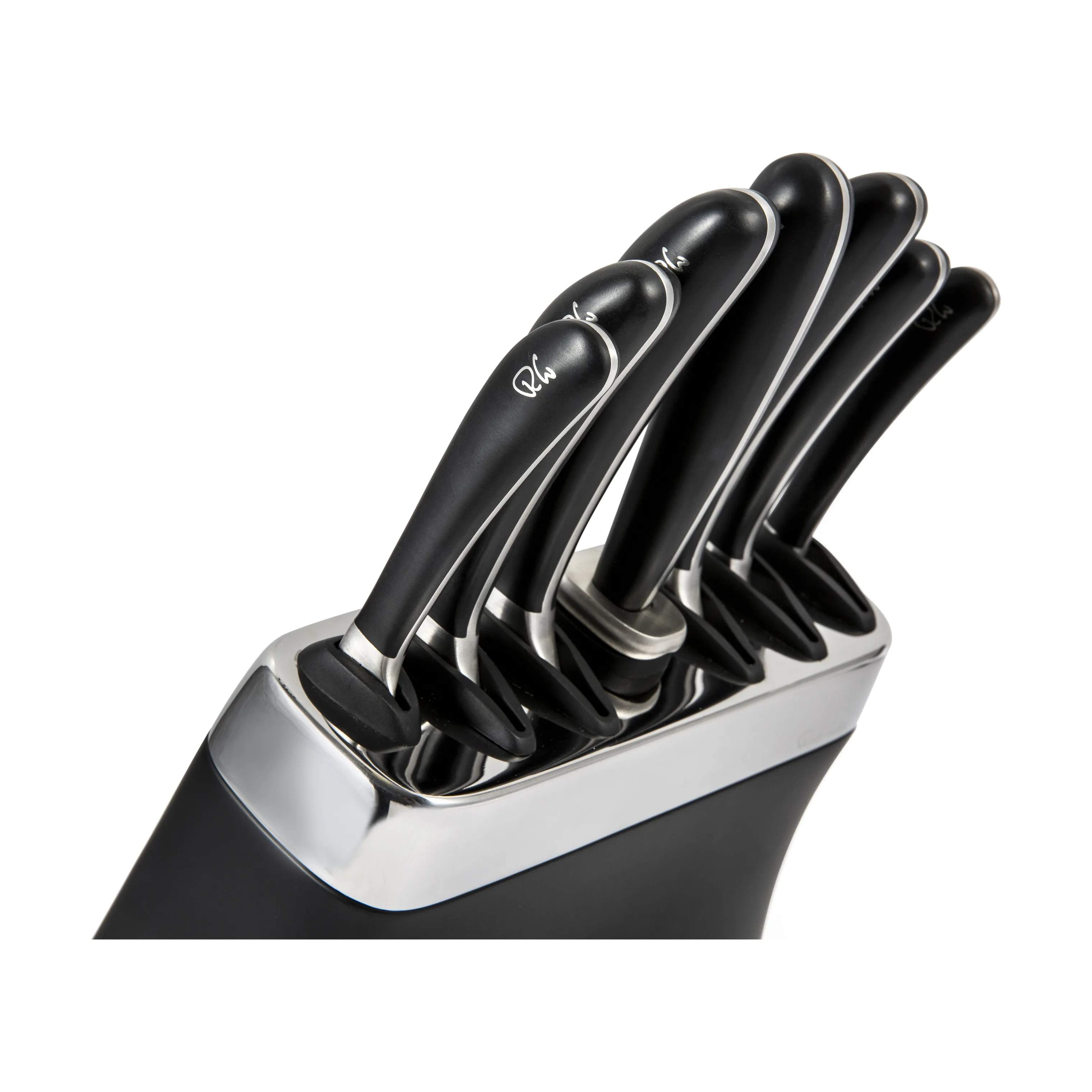 Robert Welch Knivblokke med knive Signature Knivblok - 8 dele i Sort/rustfrit stål, 2