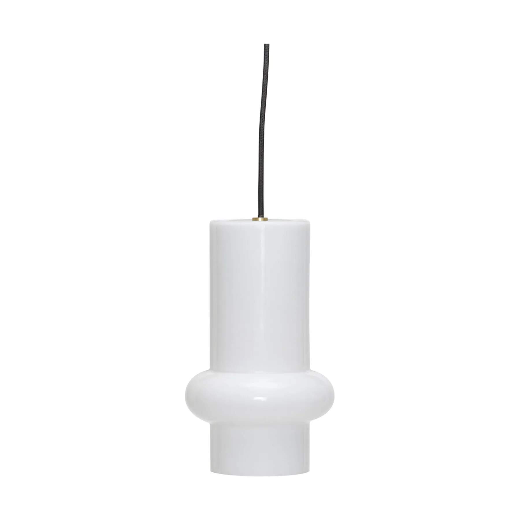 Hübsch Pendler Pilule Pendel i Hvid/Blank , Ring nederst, 1