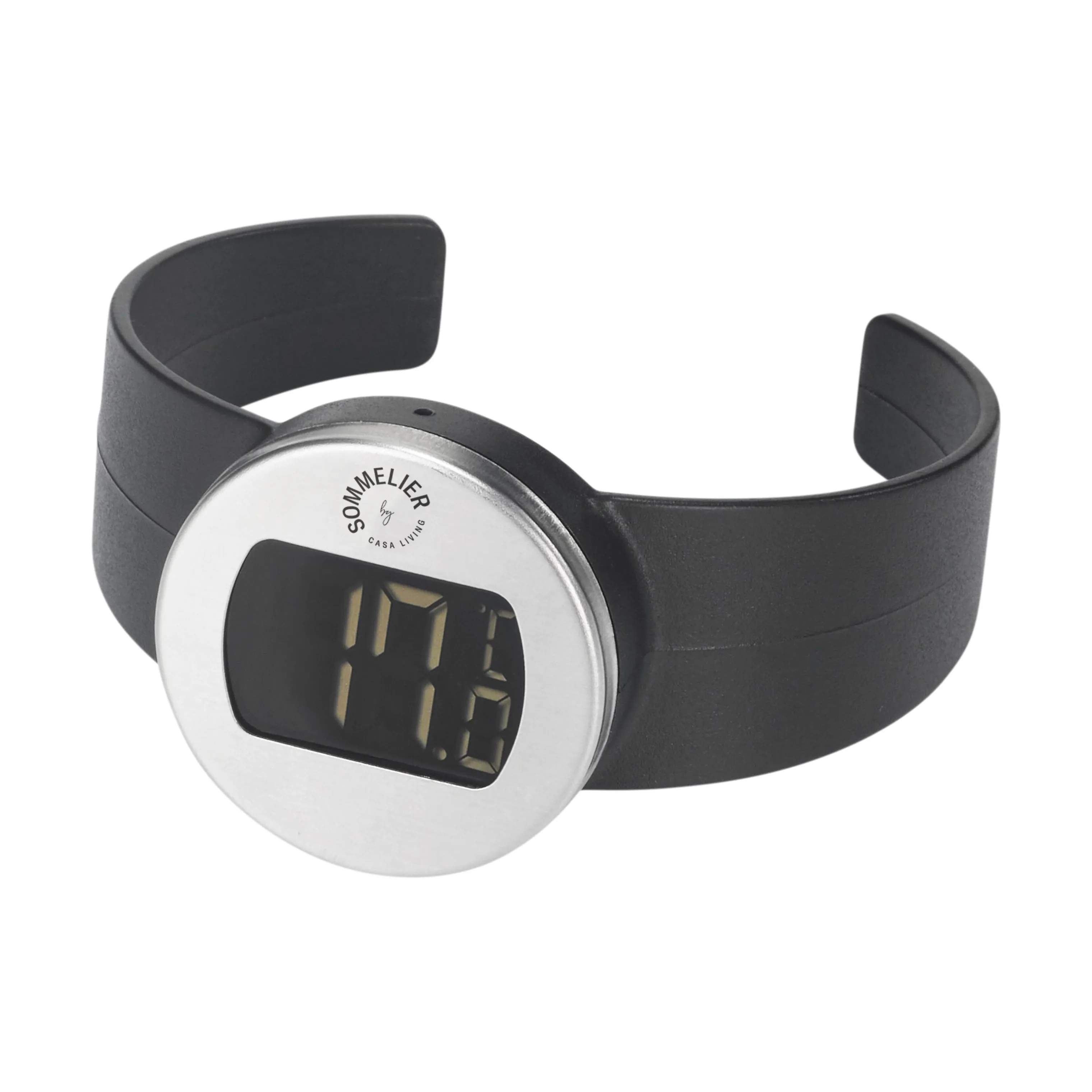 Vintermometer, sort, large
