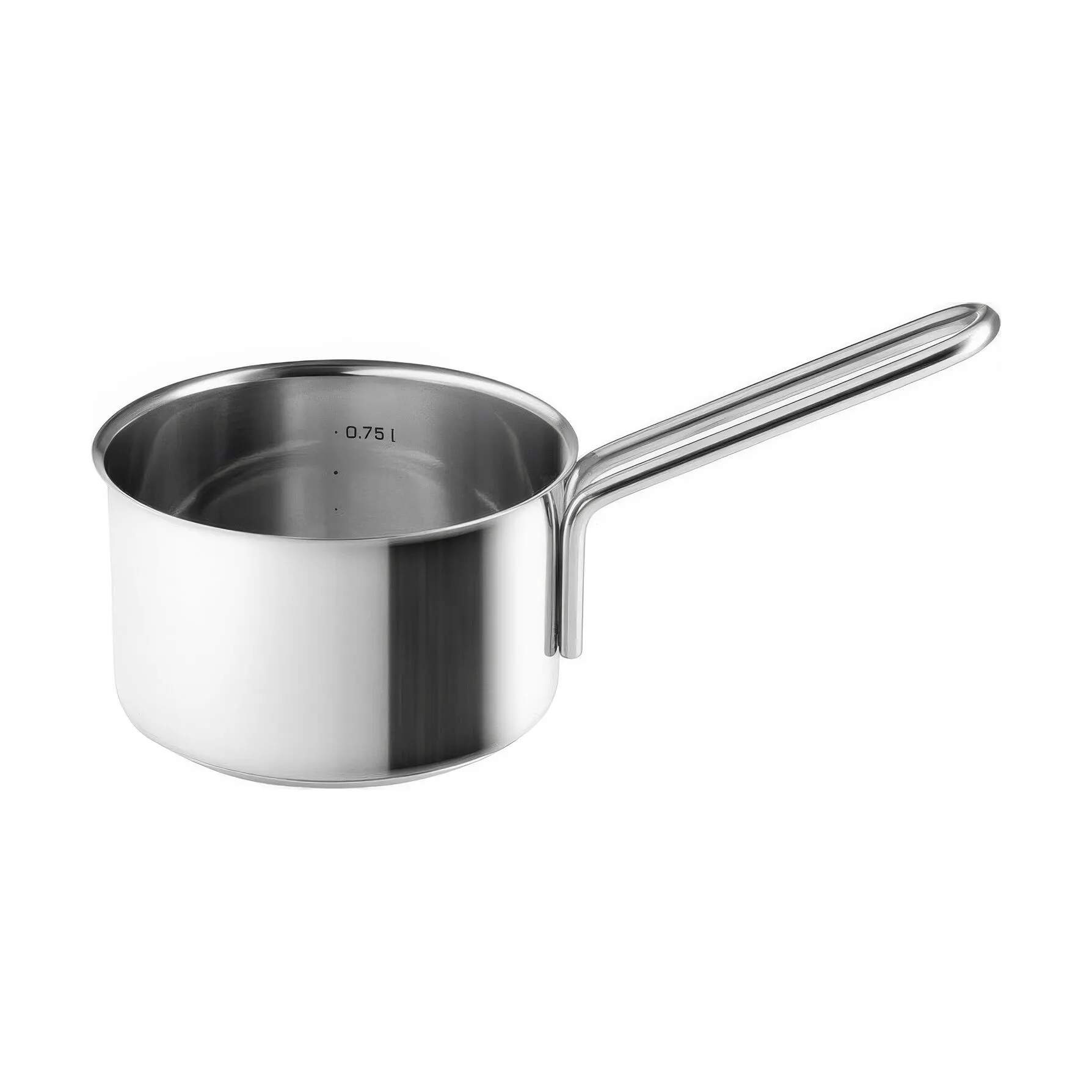 Eva Trio Kasseroller Stainless Steel Rec. Stainless Steel Kasserolle i Poleret stål, 1.1 L, 4