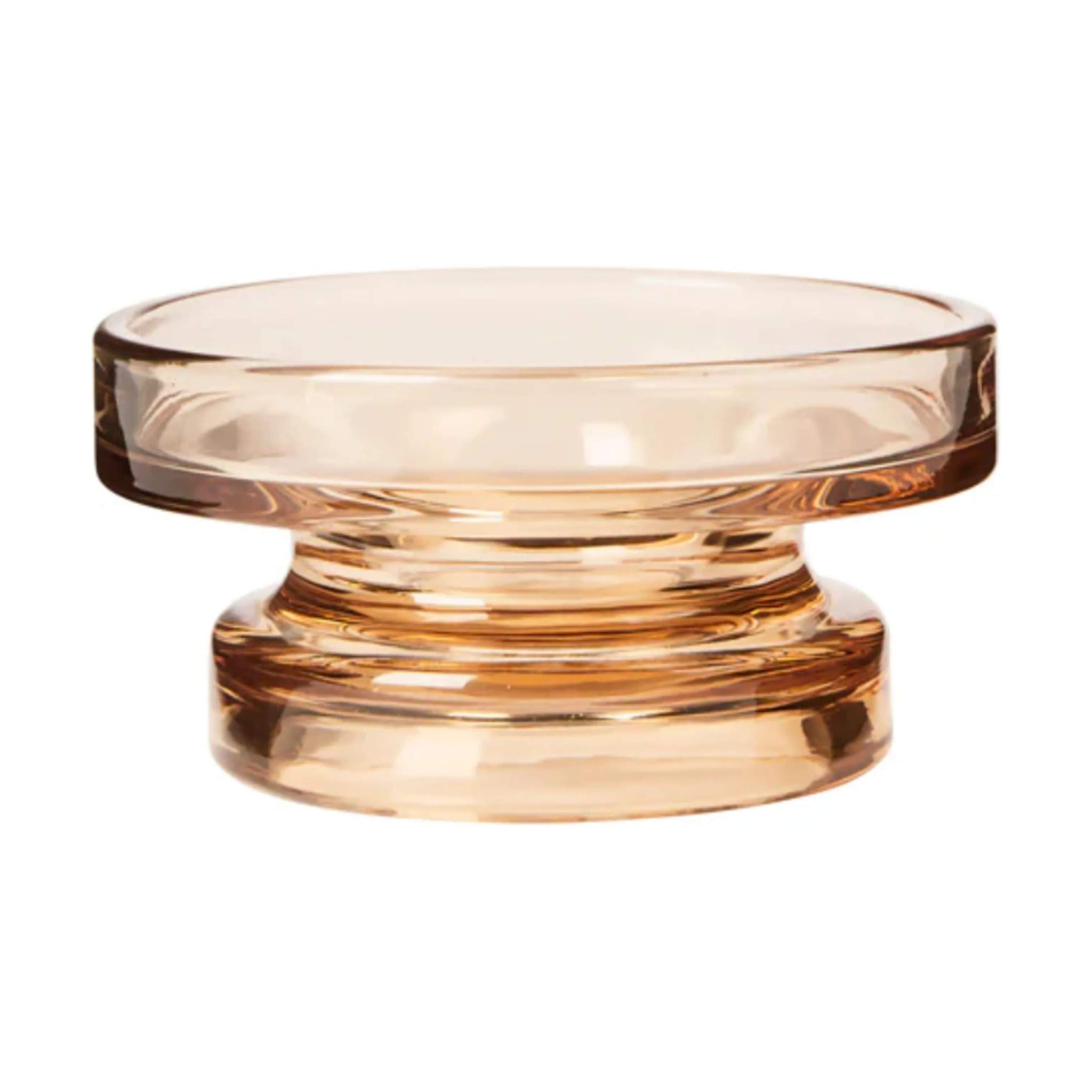 Broste Copenhagen Bloklysestage Petra Lysestage i Brun, 13 cm, 3