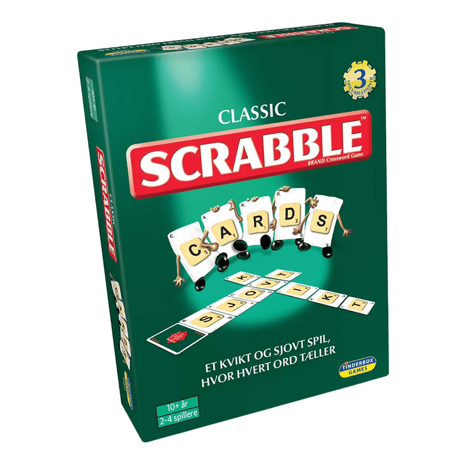 Spilbræt Spil Kortspil - Scrabble i Multifarvet, 1