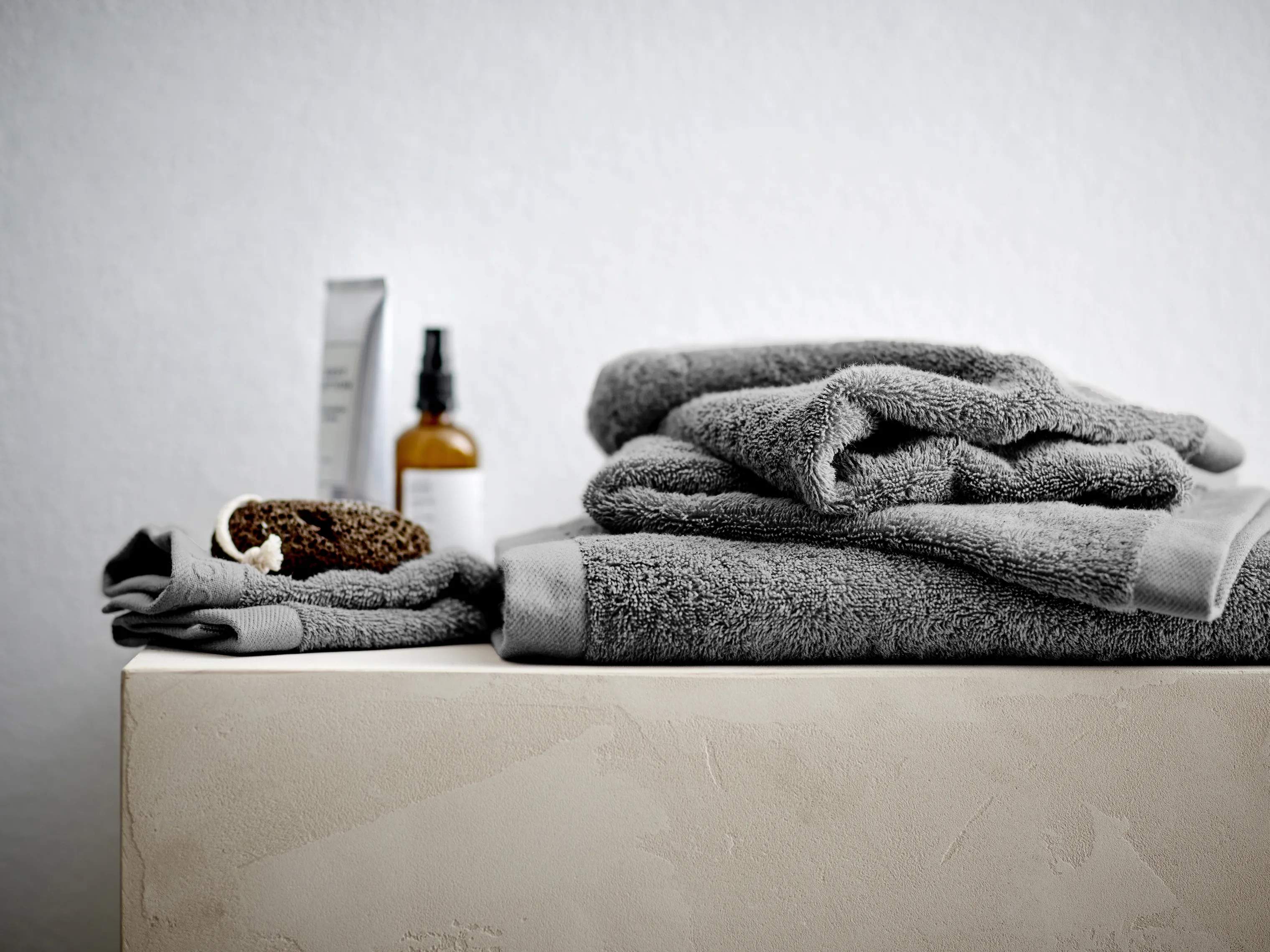 Södahl Håndklæder Organic Comfort Håndklæde i Stone grey, B50 x L100 cm, 2