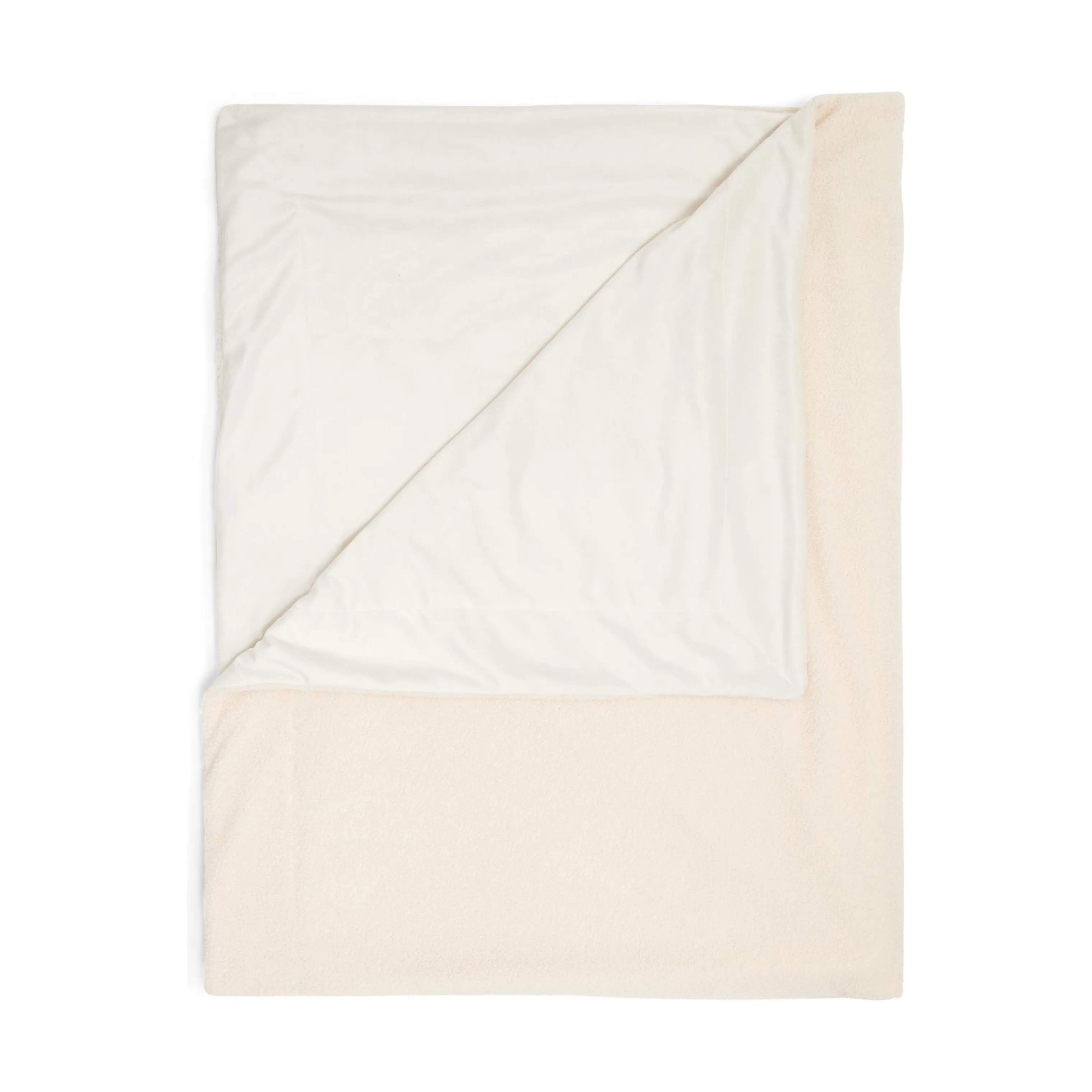 Essenza Plaider Teddy Plaid i Vanilla, B150 x L200 cm, 1