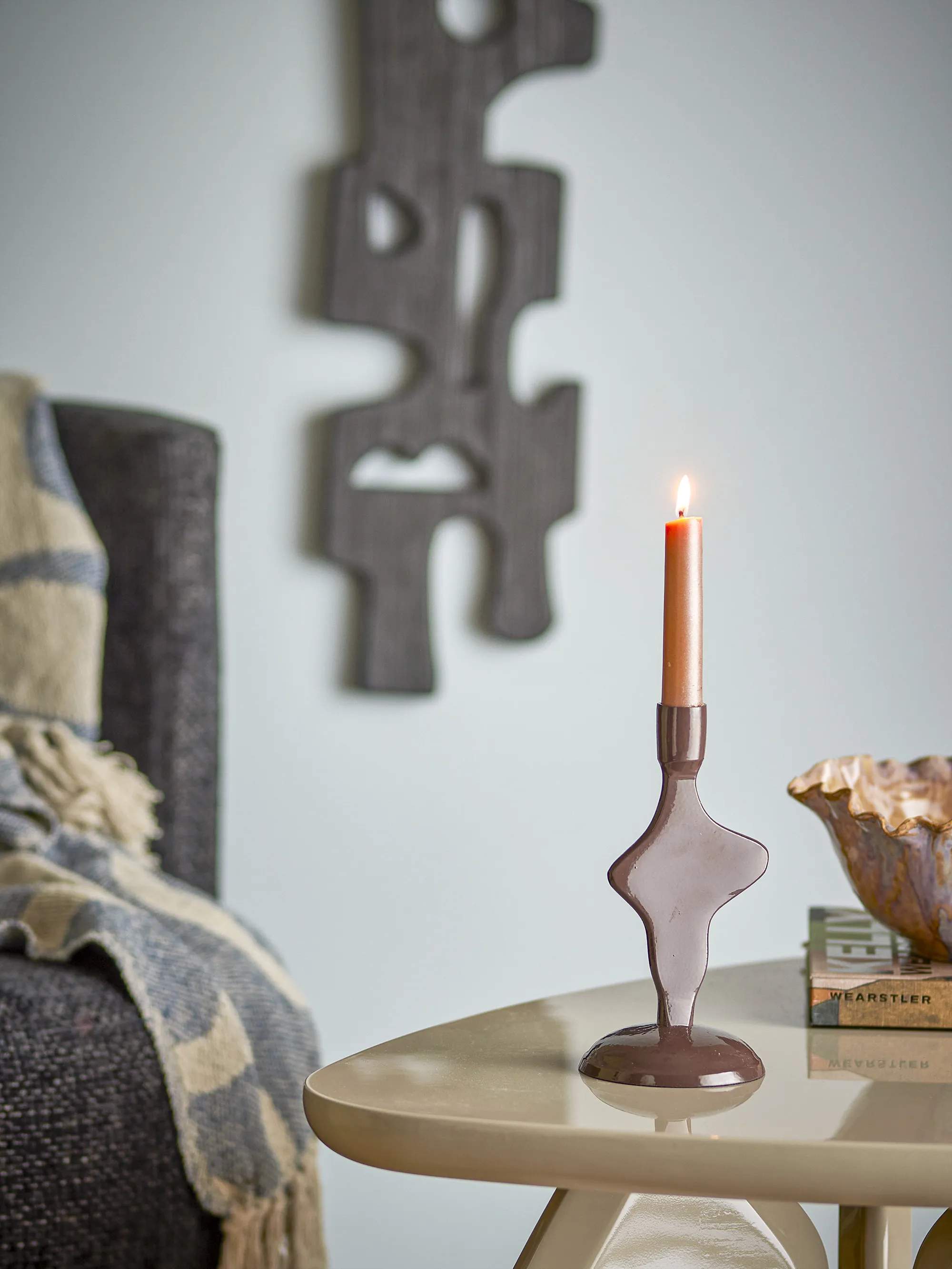 Bloomingville Kronelysestage Lysestage - Cidra i Brun, 2