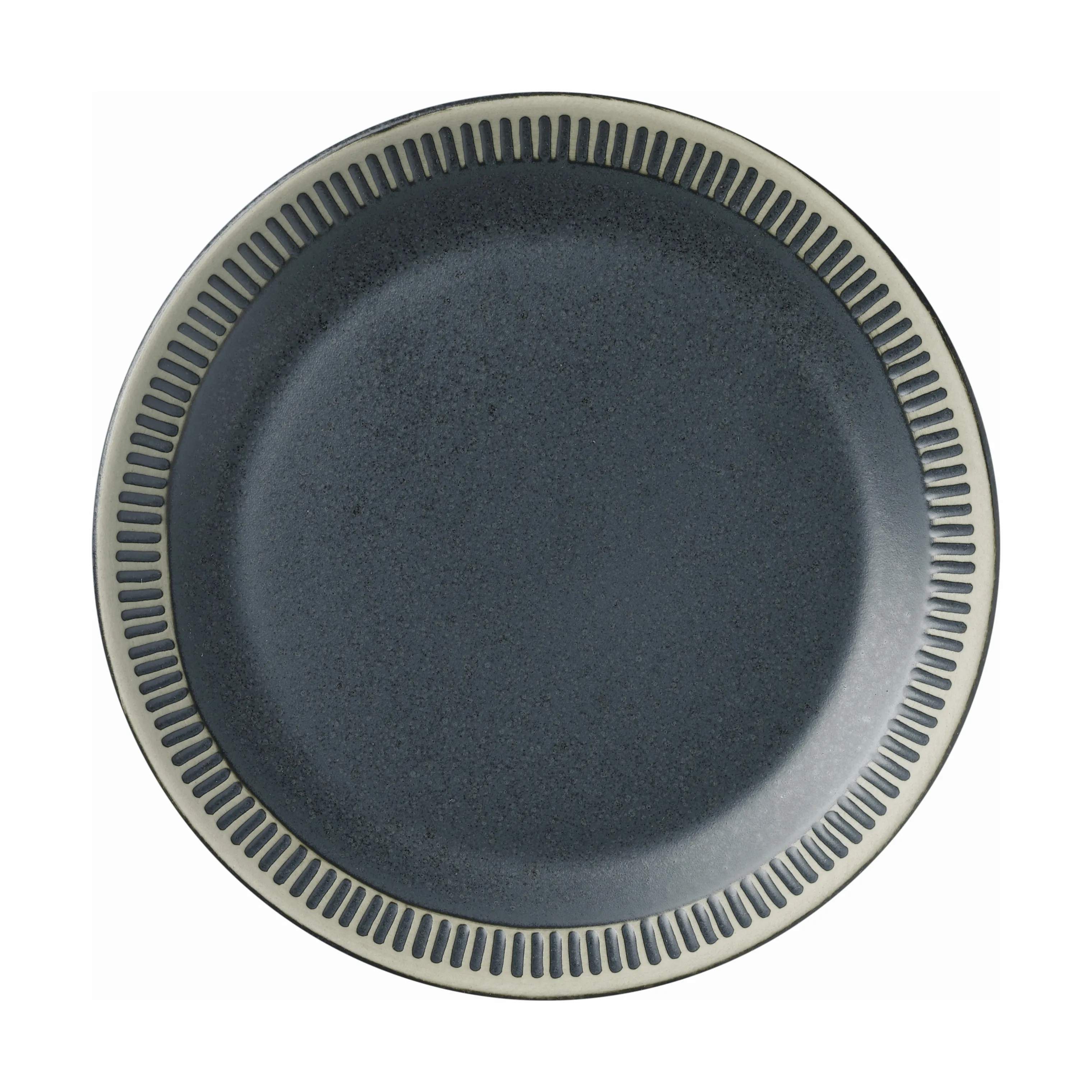 Colorit Kagetallerken, mørk grå, large