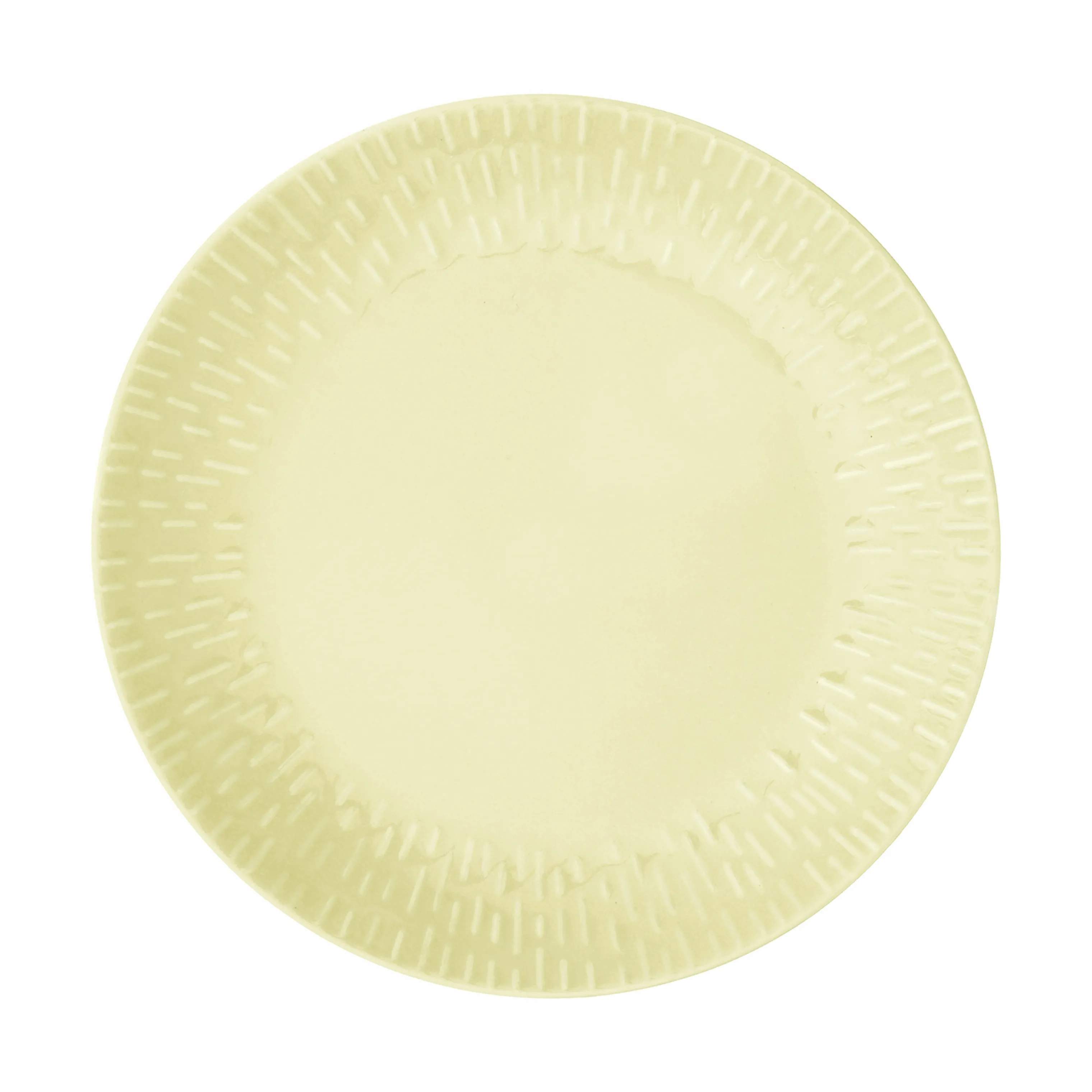 Confetti Frokosttallerken, lemon, large