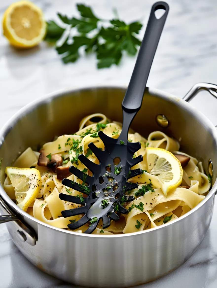 Cook & Baker Pastaskeer Basic Pastaske i Sort, 2