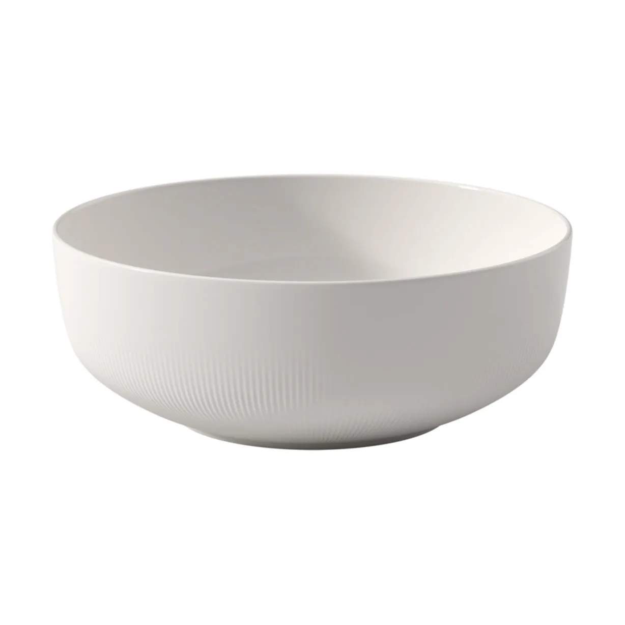 Afina Salatskål, hvid, large