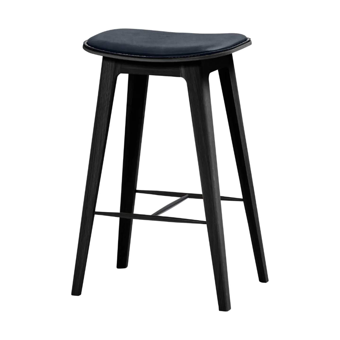 SACKit Barstole Nordic Barstol i Sort/Carbon , 73 cm, 1