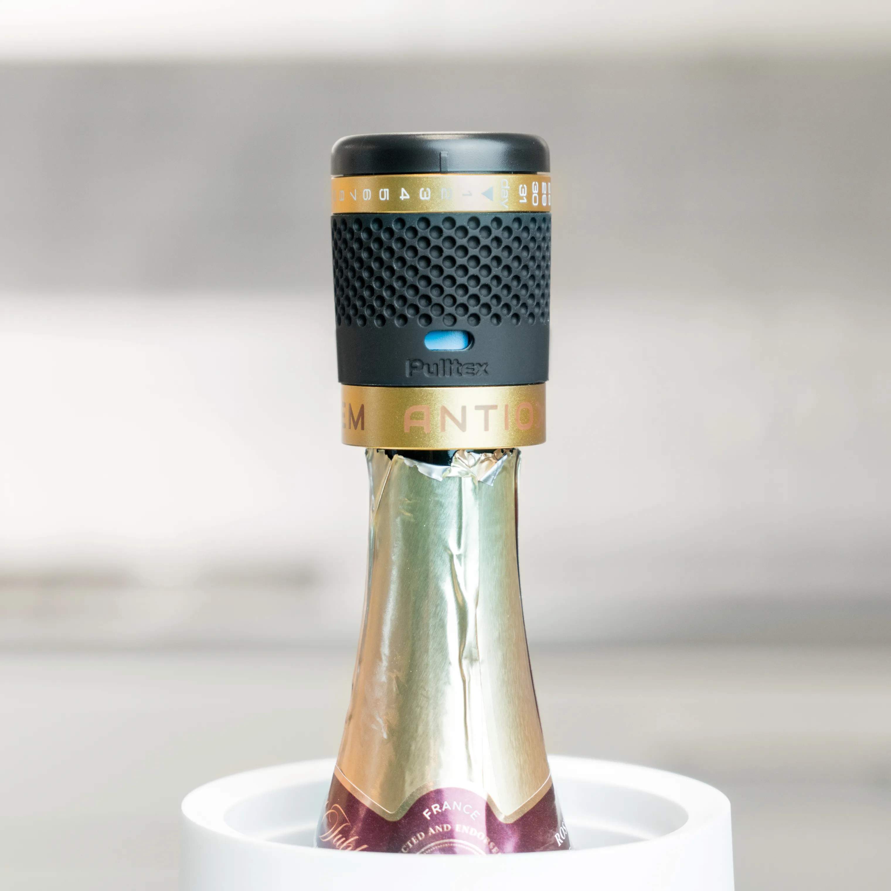 Pulltex Øvrigt champagnetilbehør Champagneprop i Sort / Guld, 2