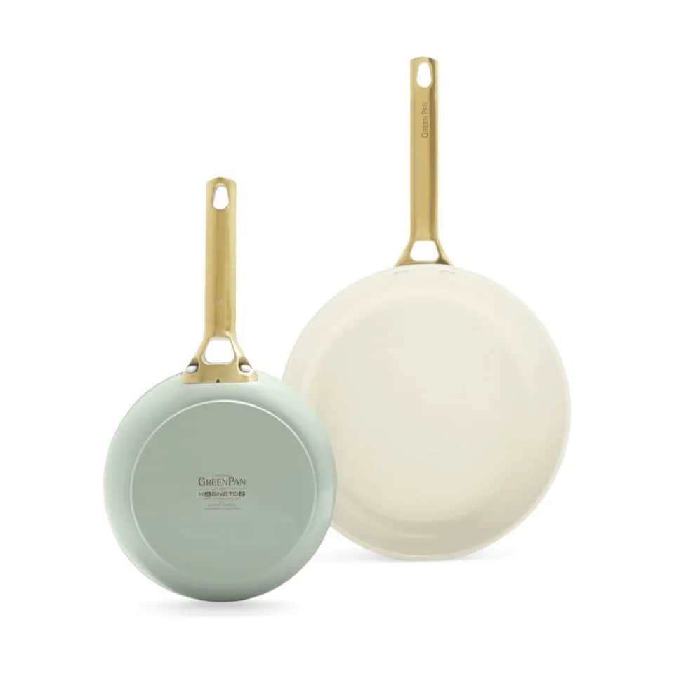 Padova Stegepandesæt, pastel green / cream white, large