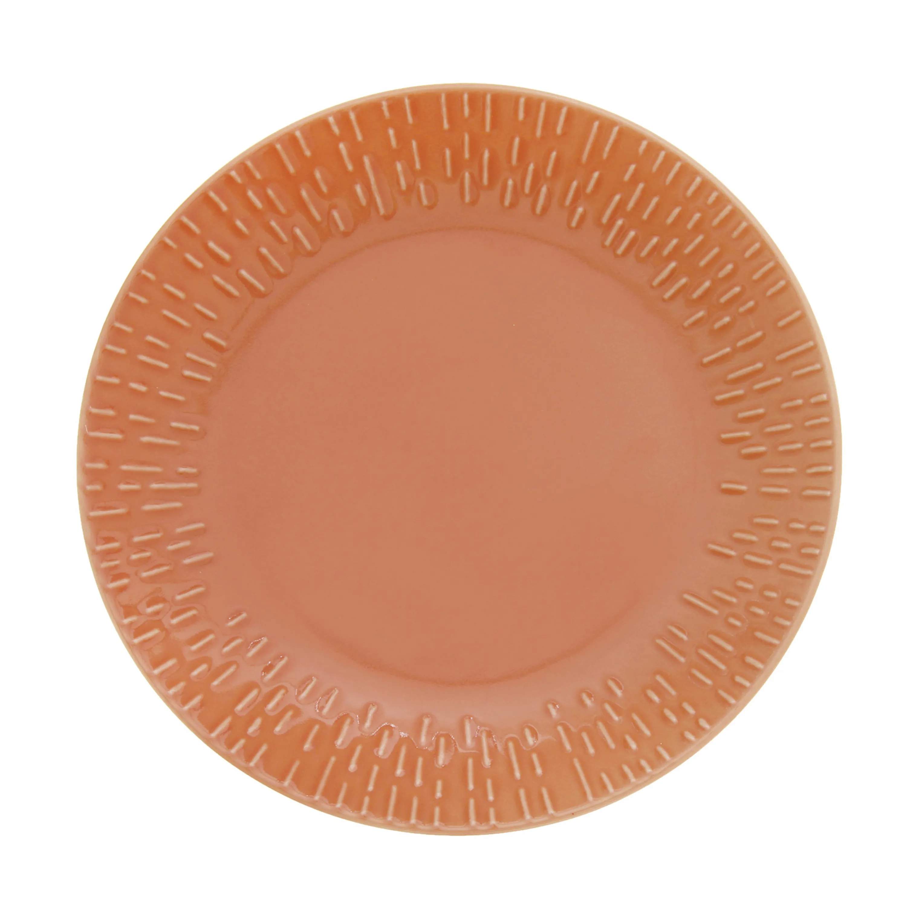 Confetti Desserttallerken, apricot, large