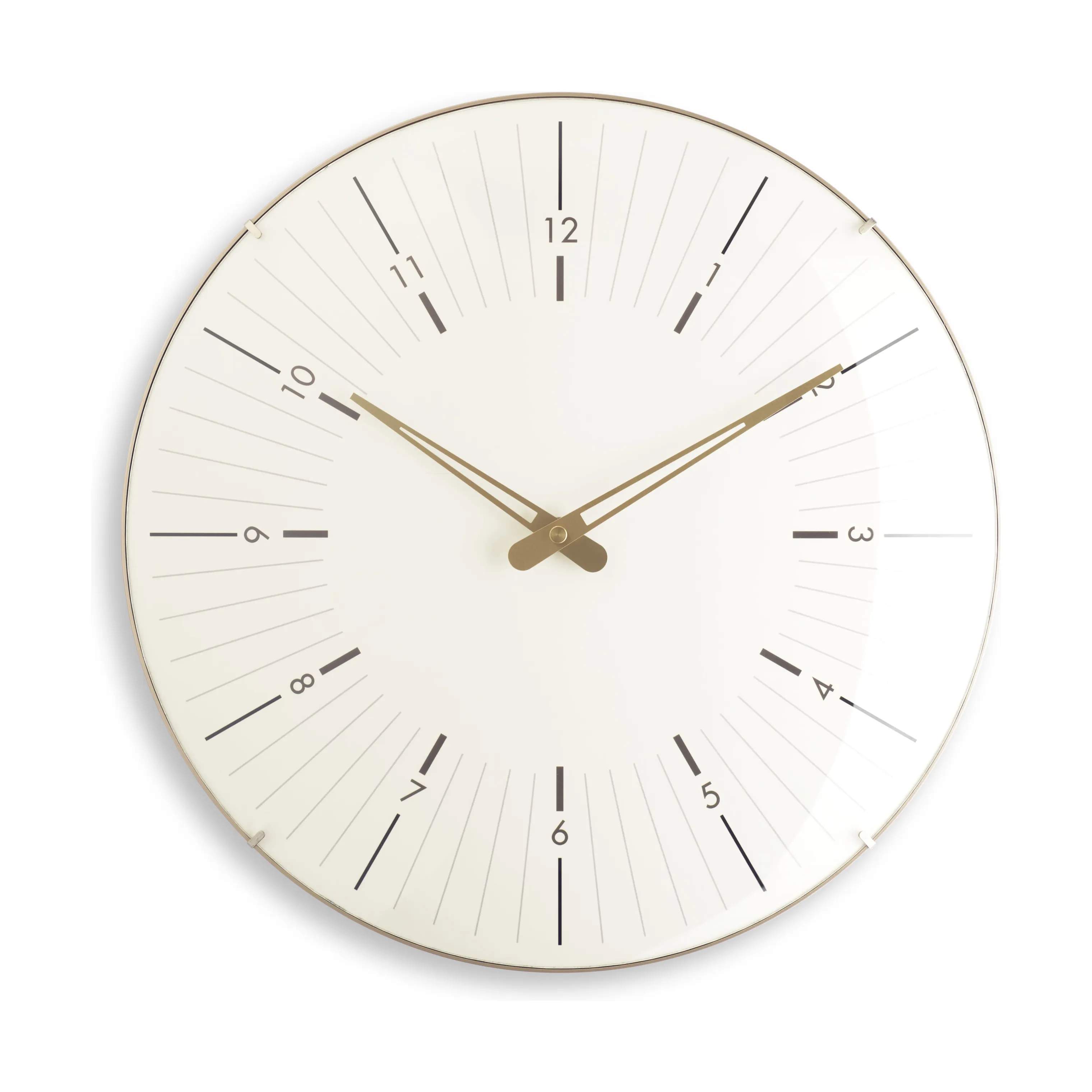 CASA Living Vægure Vægur i Creme/antik guld, 35 cm, 1