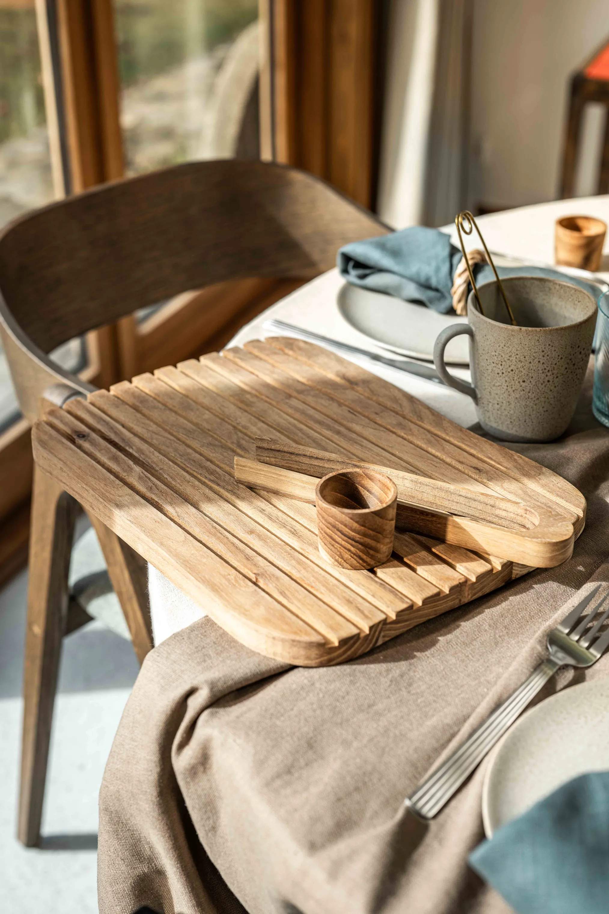 RAW by Aida Køkkentænger Teak Tang i Træ, 4