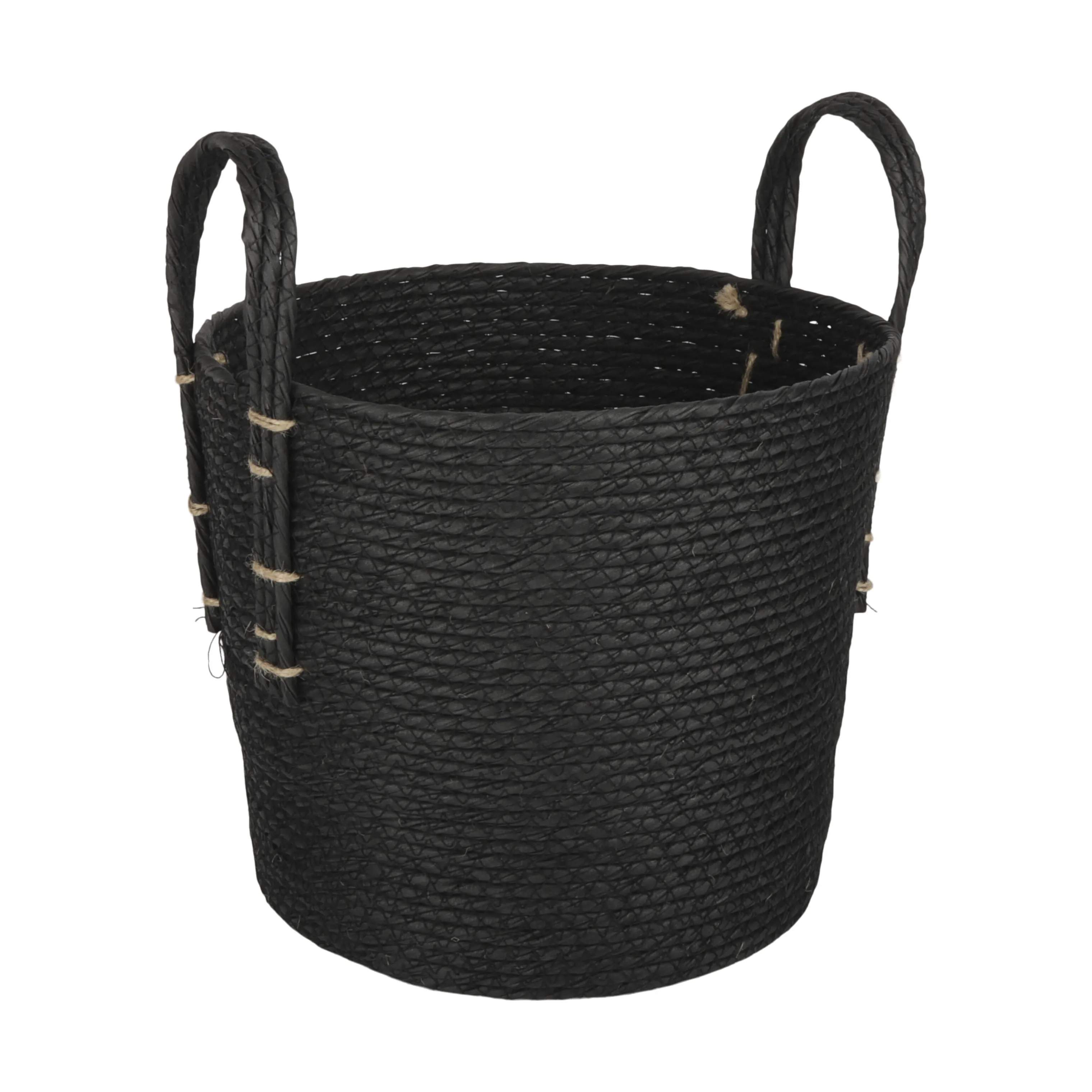 CASA Living Kurve Kurv i Sort, 28 cm, 1