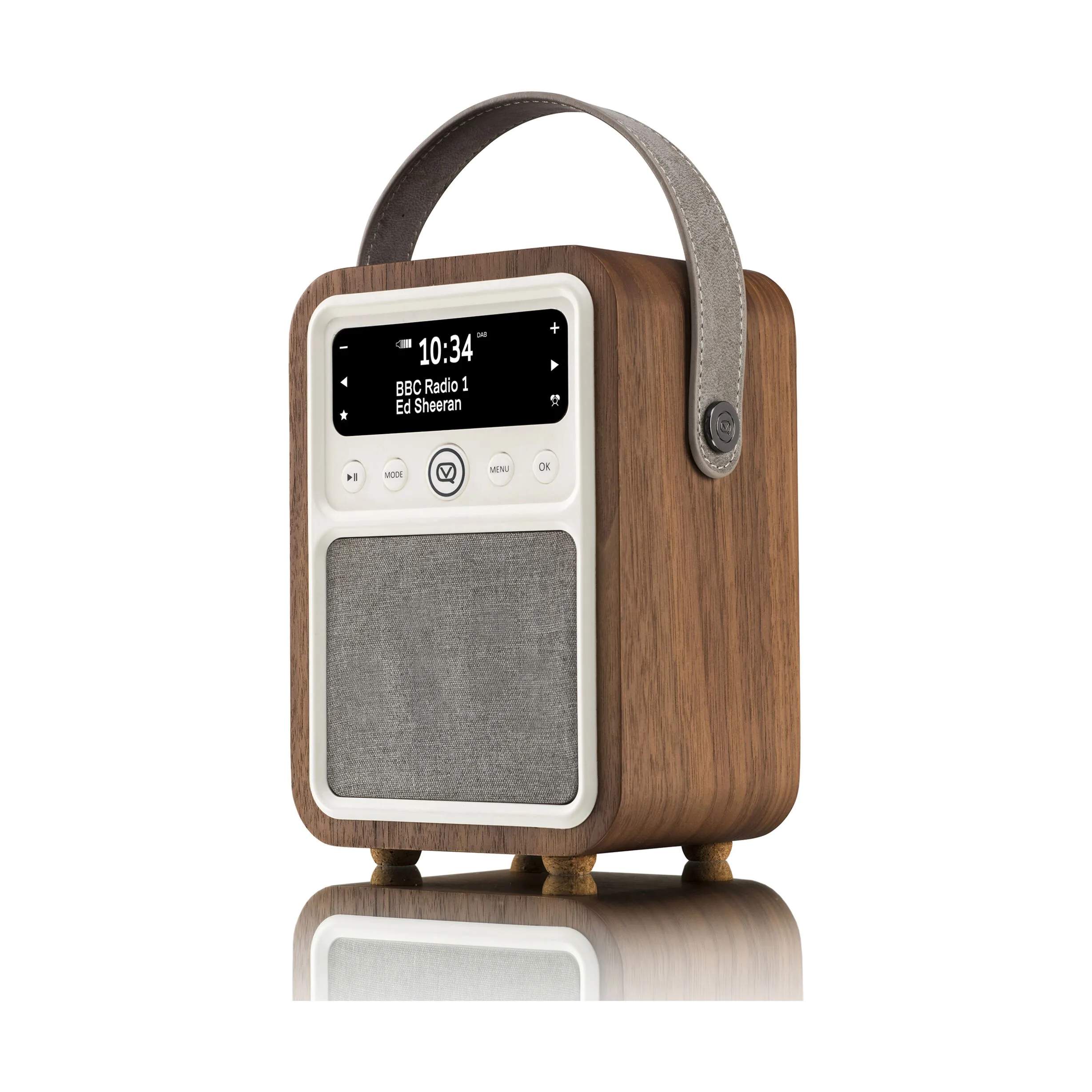 VQ Højtalere Monty Radio i Valnød, 2