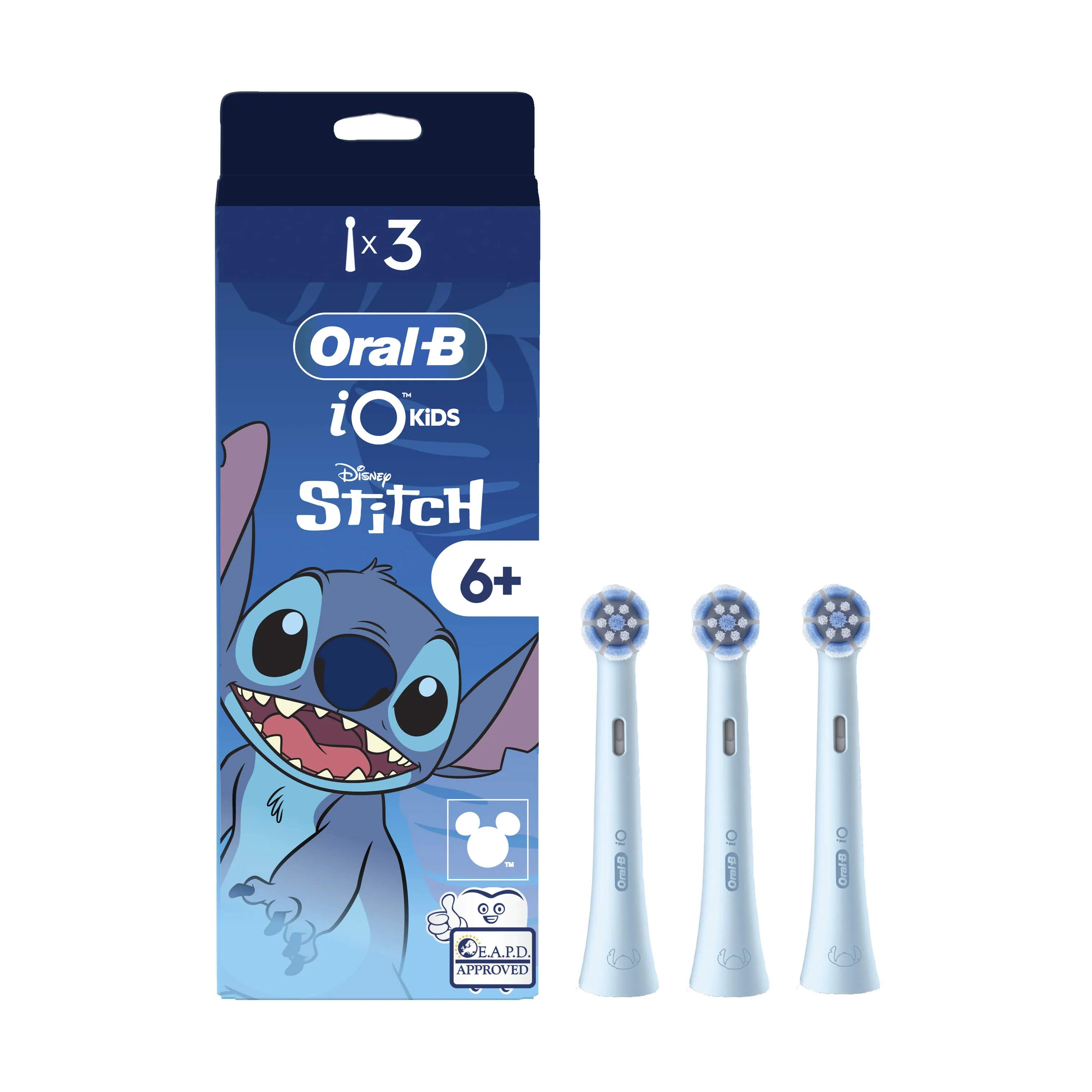 Oral-B Tandbørstehoveder iO Kids Børstehoveder - 3 stk. i Stitch, 1