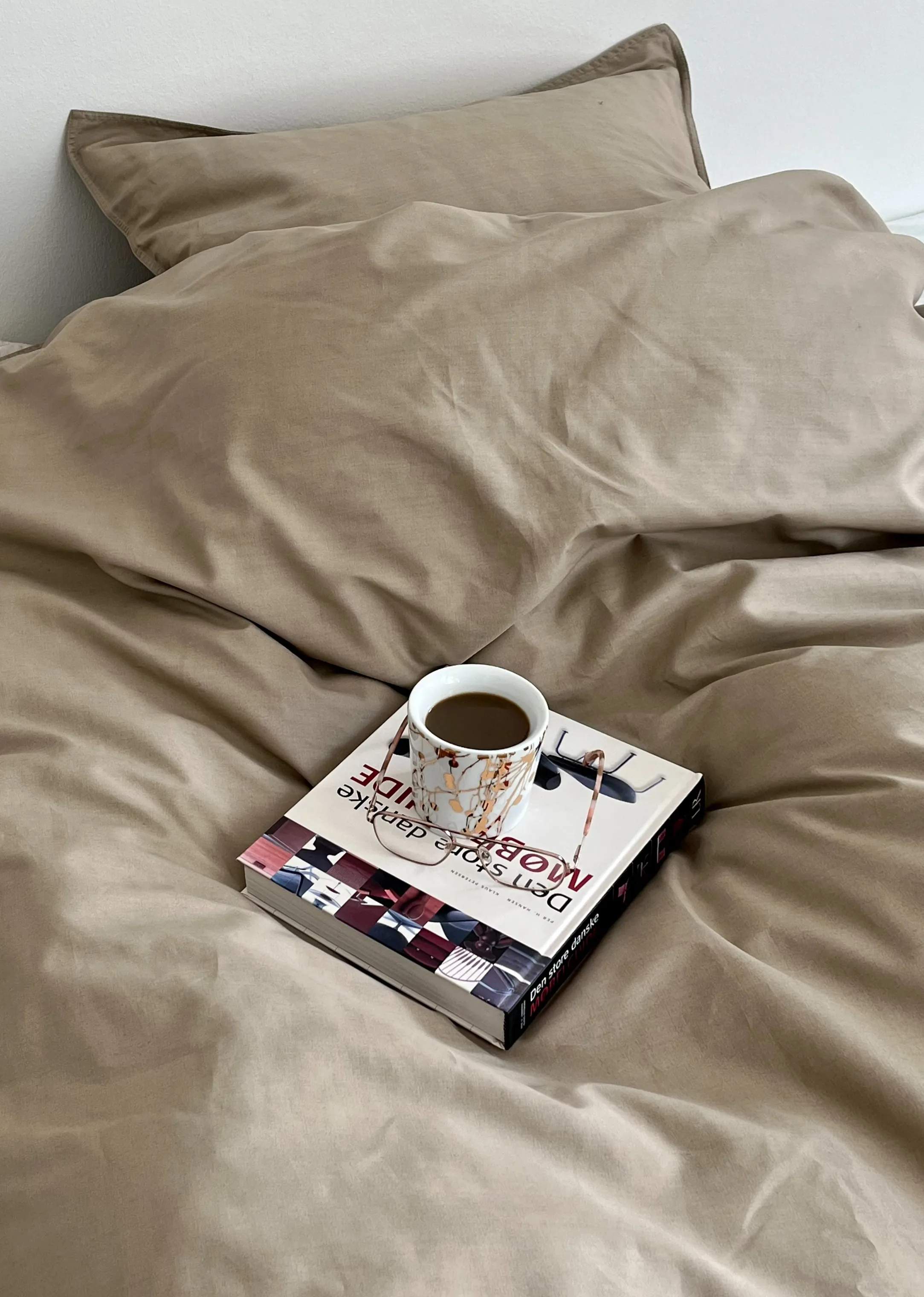 omhu Sengetøj Percale OMHU Percale Sengetøj i Mud, B140 x L200 cm, 2