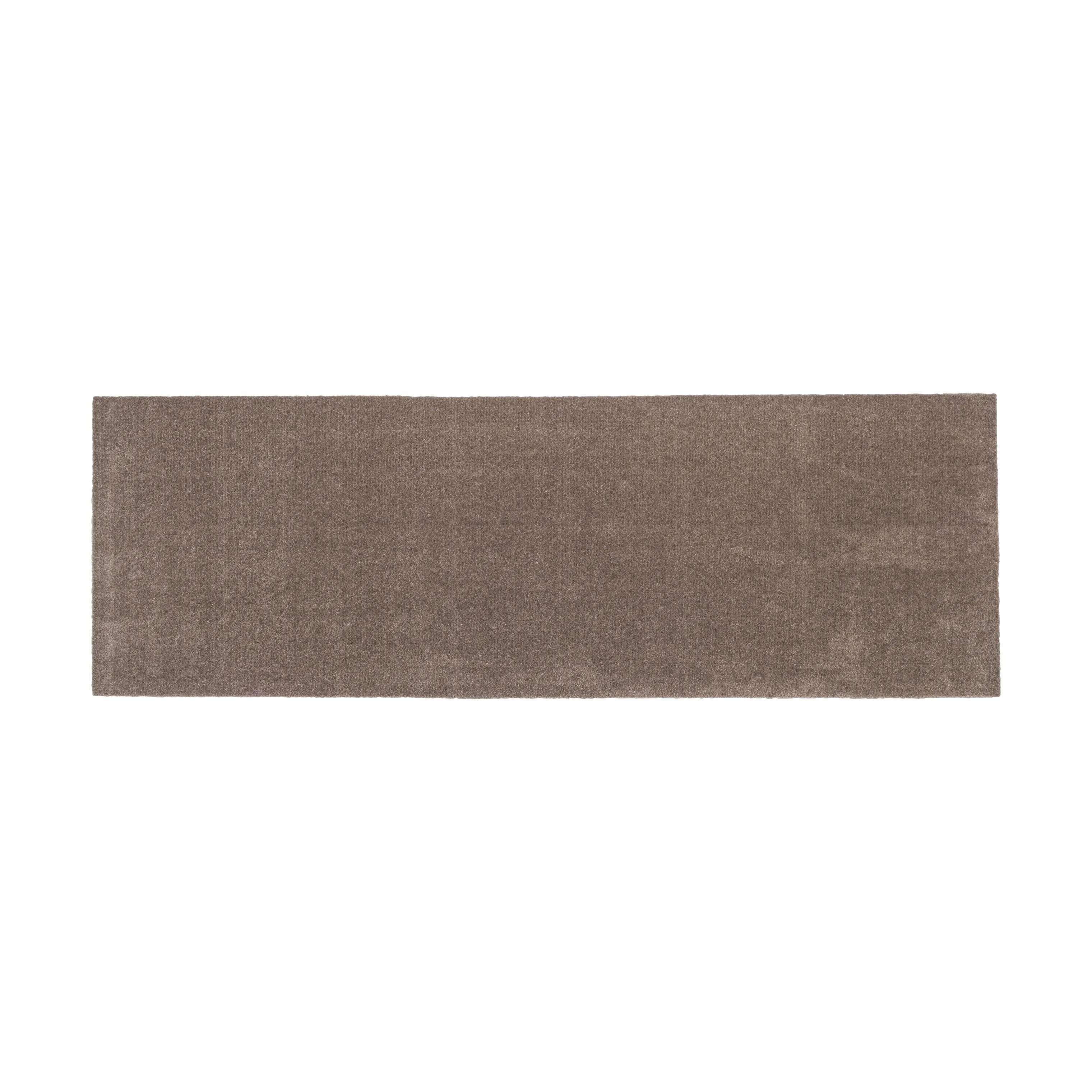 Tica Copenhagen Dørmåtter Uni Color Gulvmåtte i Sand, B67 x L200 cm, 1