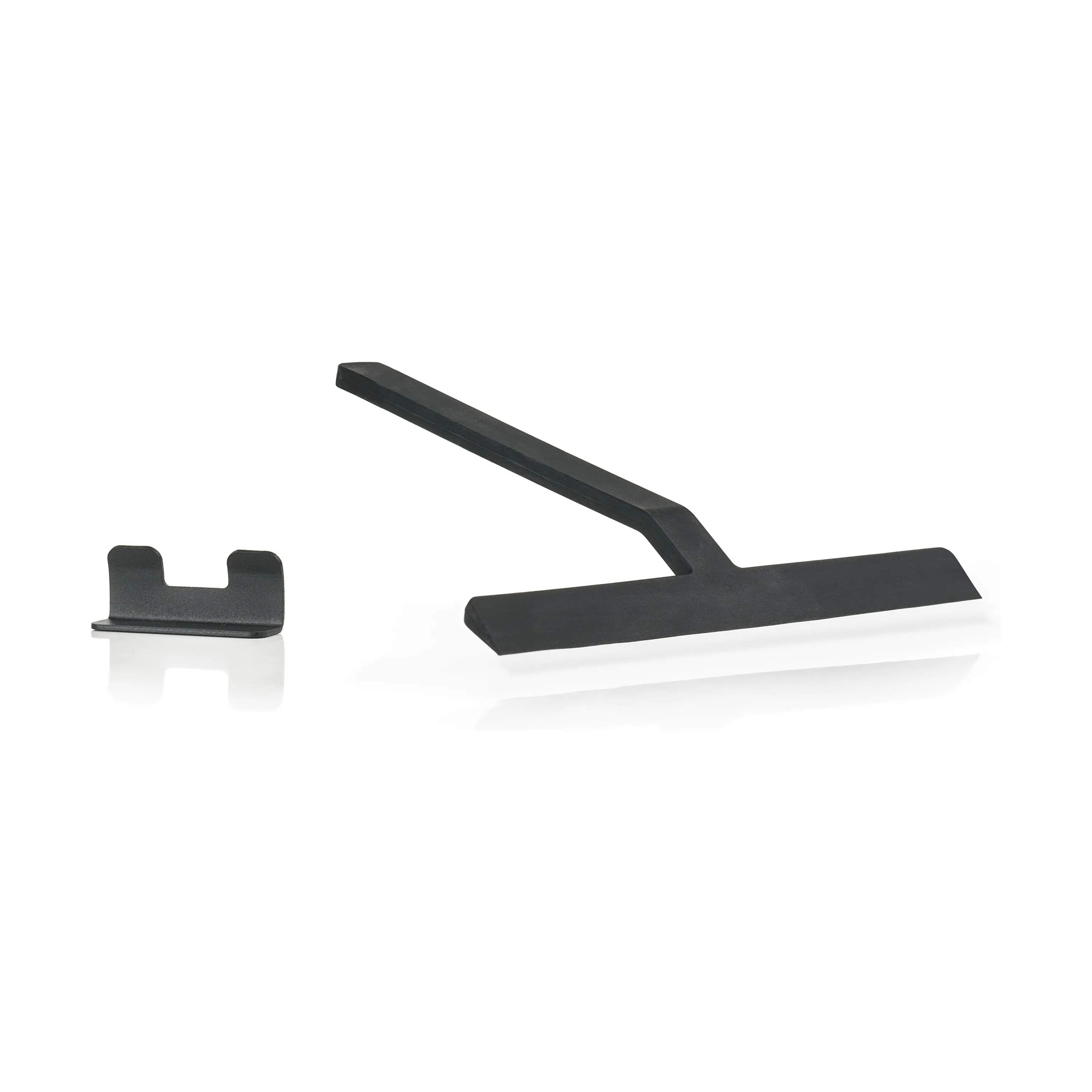 Zone Tilbehør til bad Rim Bruseskraber m. holder i Sort, 23 cm, 3
