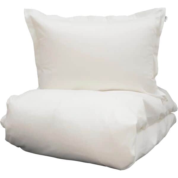 Turiform Sengetøj Turistripe Turistripa Sengetøj i Hvid, B140 x L200 cm, Økologisk bomuld, 1