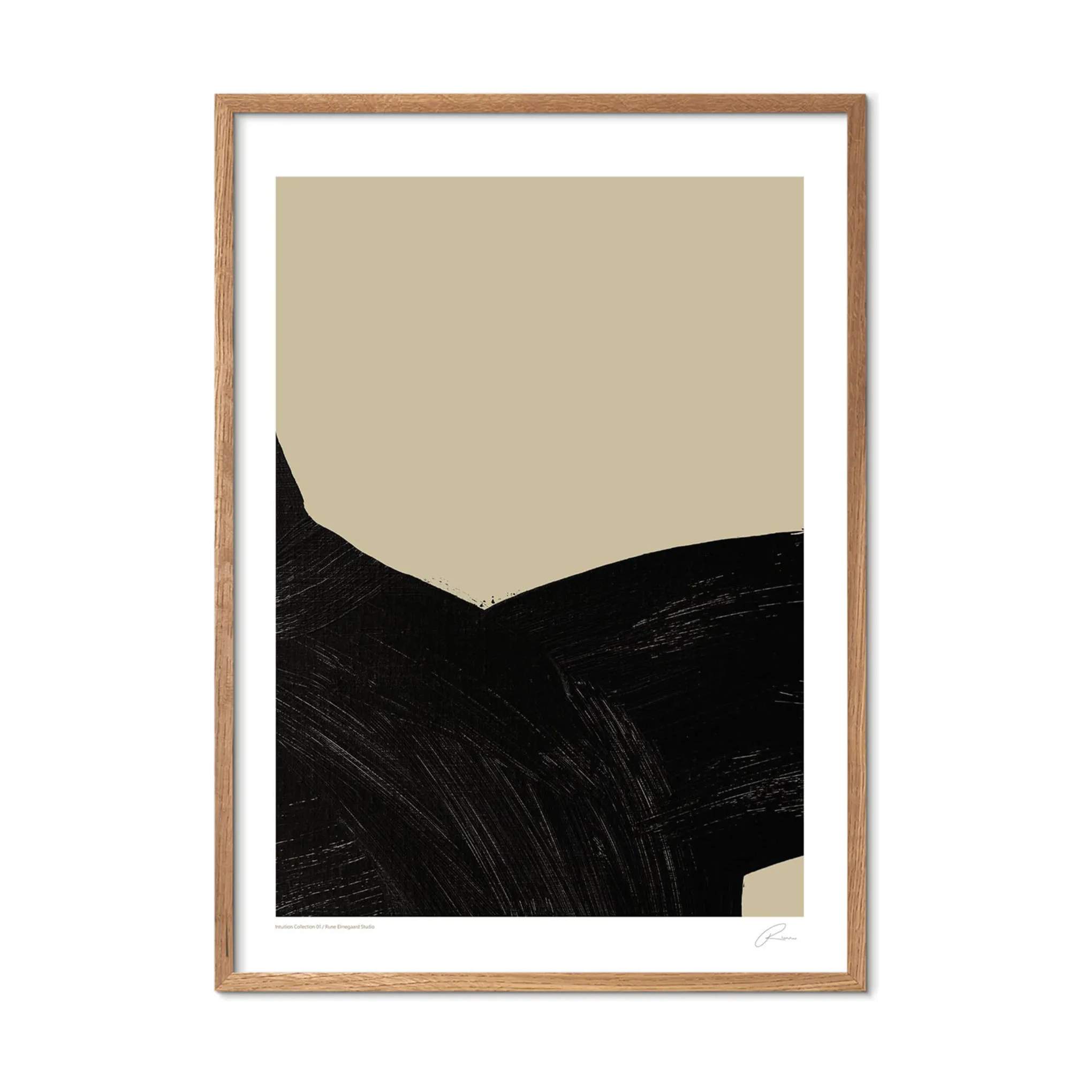 Poster&Frame Plakater Plakat - Intuition Collection 01 i B29,7 x L42 cm, 3