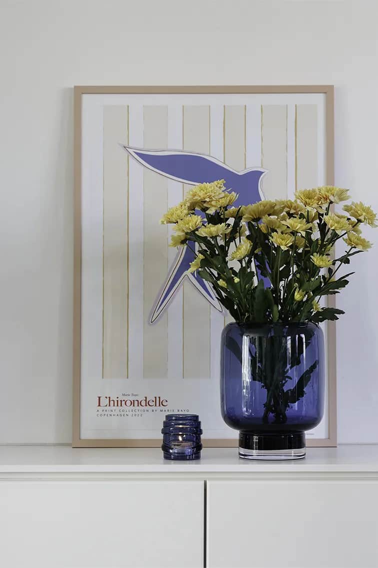 CASA Living Vaser Vase i Blå, 2