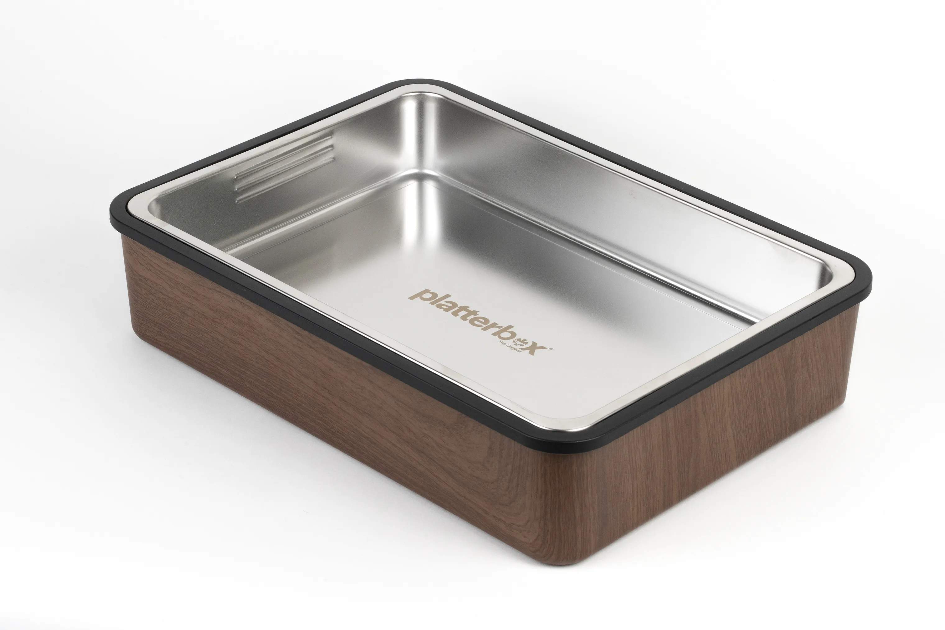 Platterbox Opbevaringsbokse Snack Box i Valnød, 5
