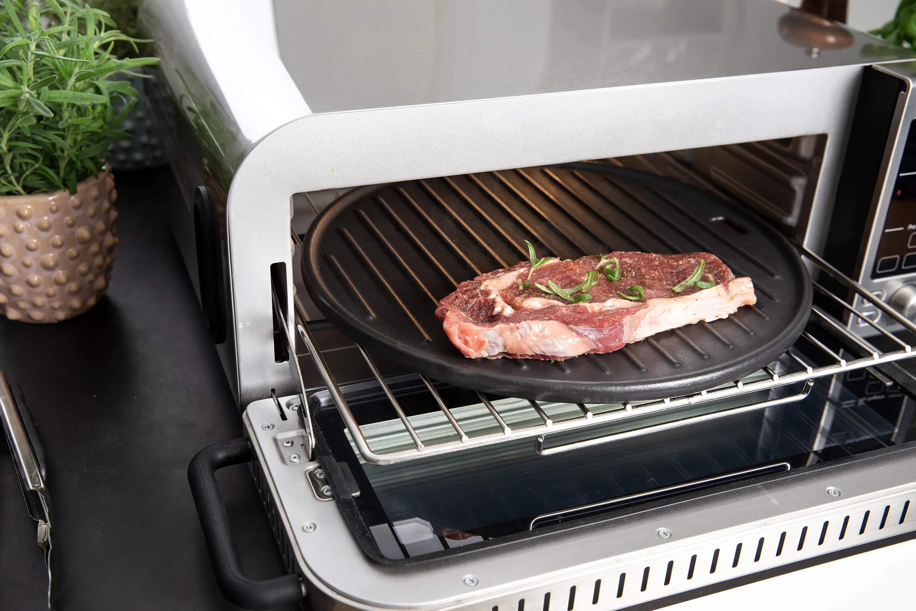 Gastronoma Airfryers Airfryer Ovn i Sølv, 4