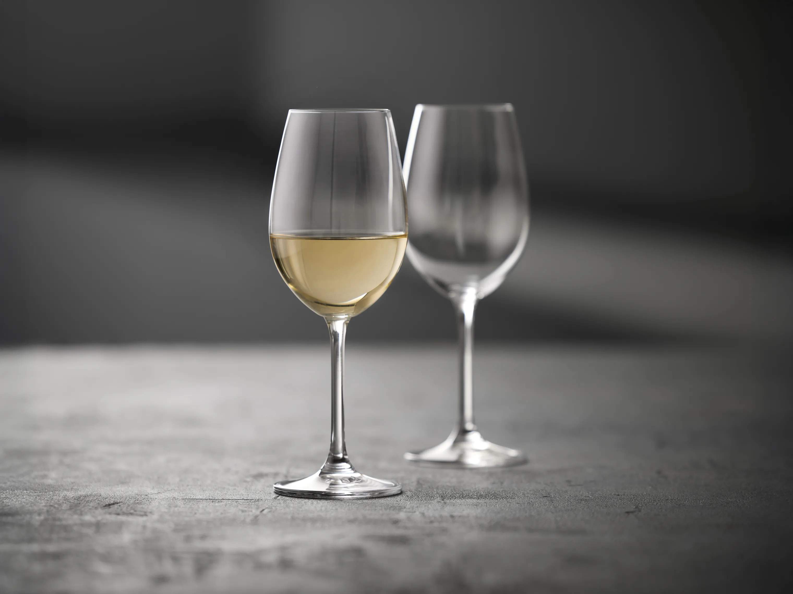 Lyngby Glas Hvidvinsglas NEW Juvel NEW Juvel Hvidvinsglas - 4 stk. i Klar, 2