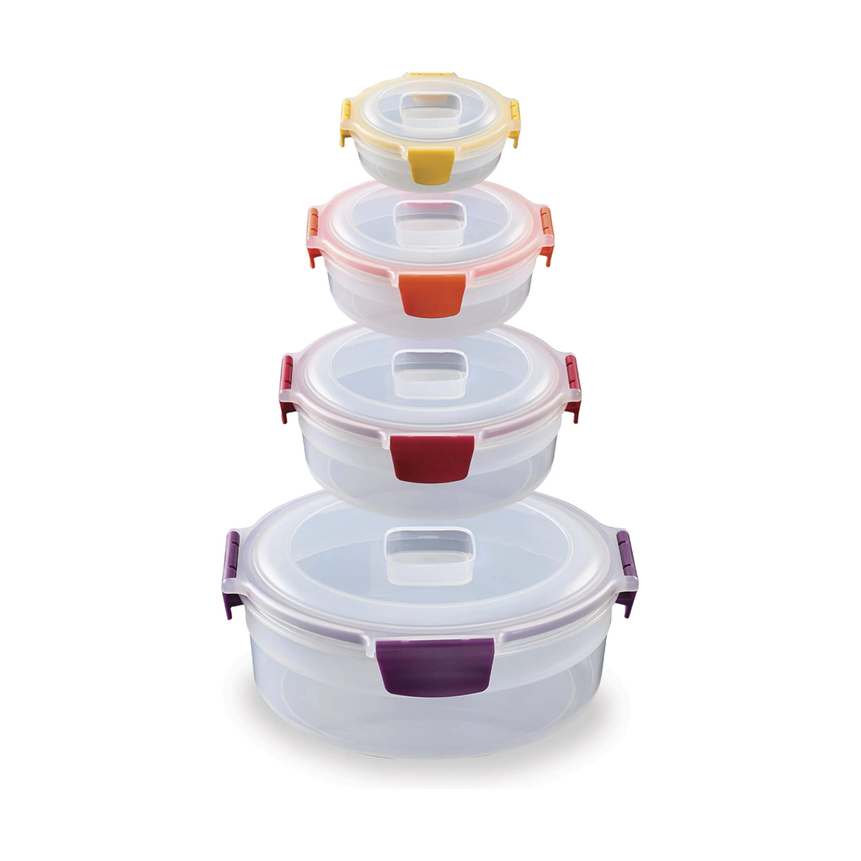 Nest Opbevaringssæt - 4 stk., multicolour, large