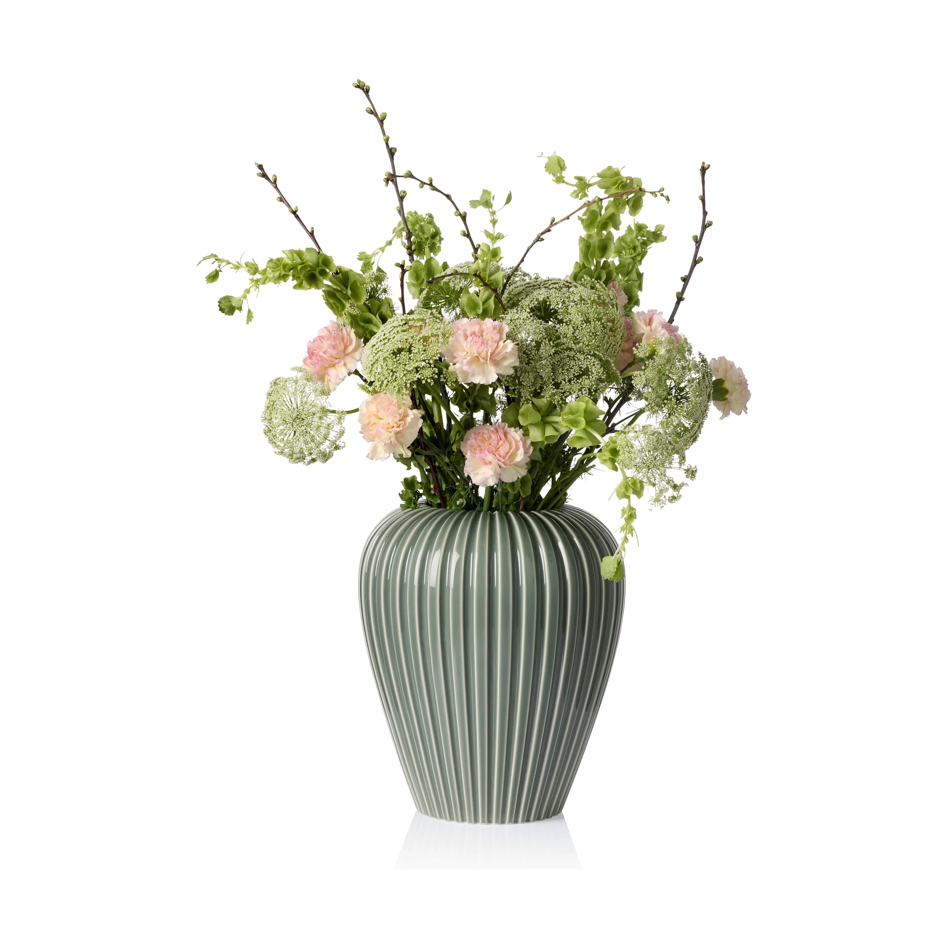 erik bagger a/s Vaser Eslau Lilje Vase i grøn, 35 cm, 4