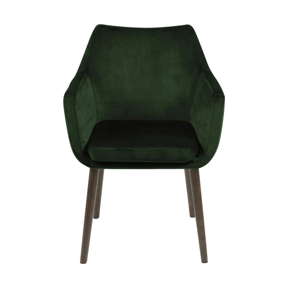 Nora Spisebordsstol, skovgrøn/brun, large