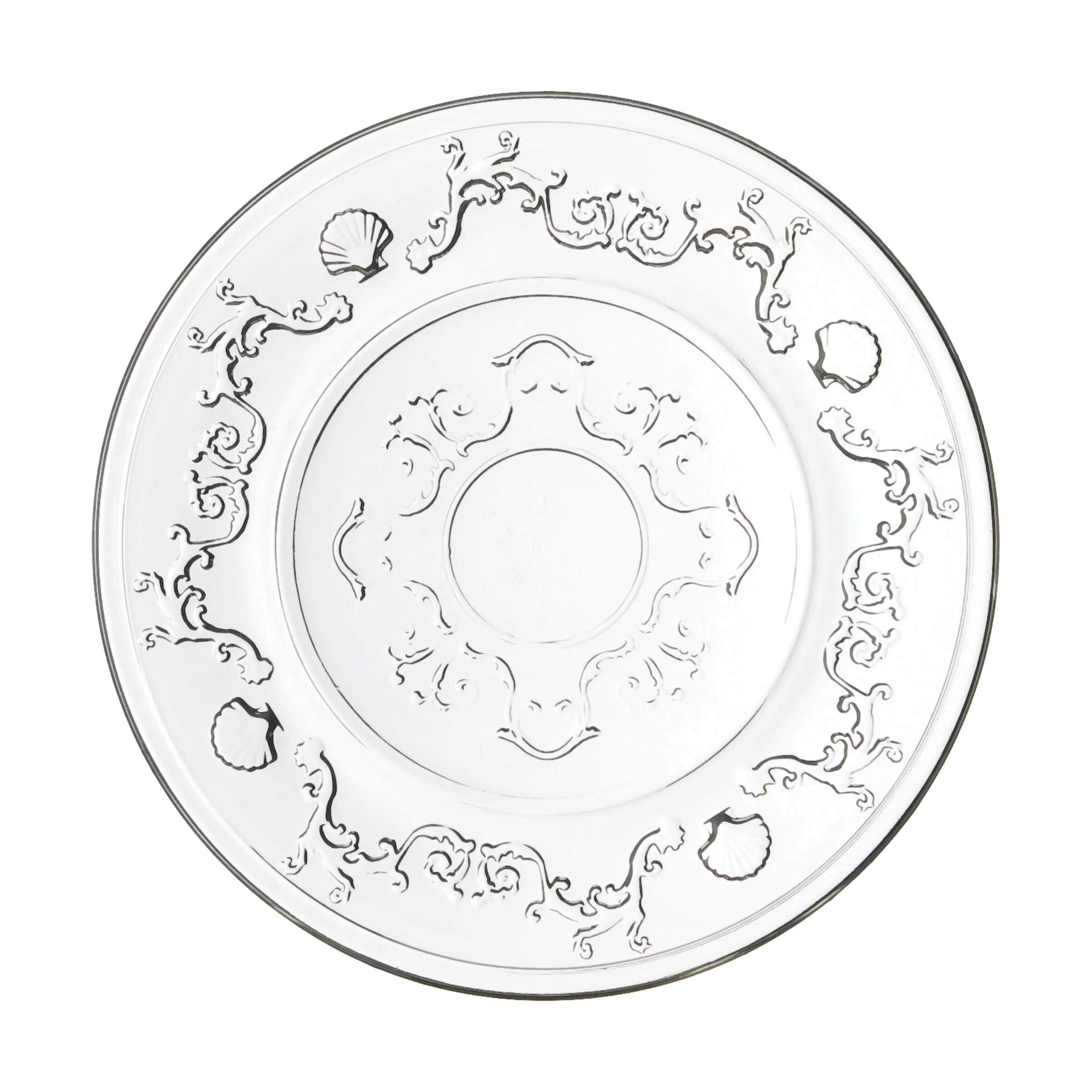 La Rochère Kagetallerkener Versailles Assiette - 6 stk. i Klar, 4