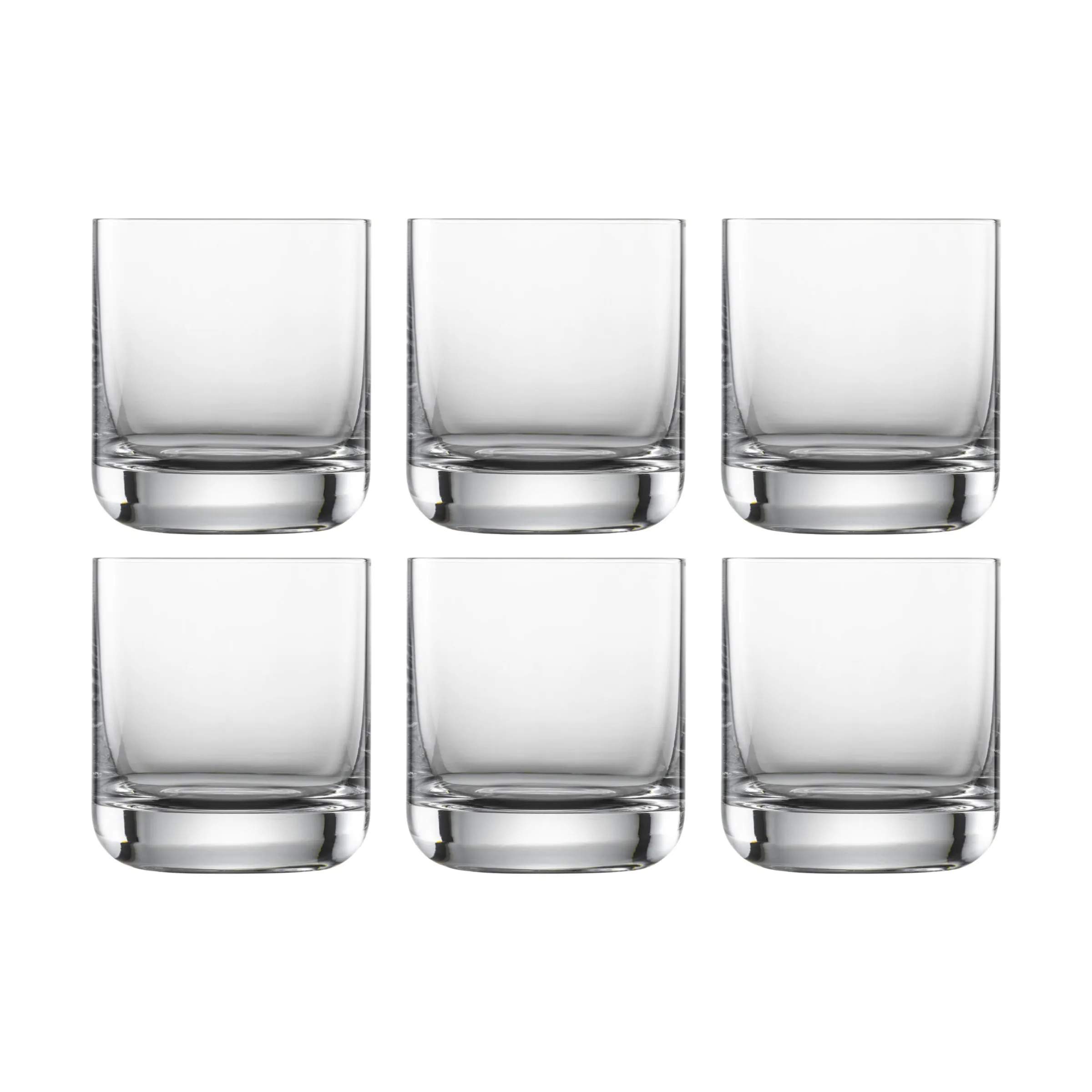 Simple Whiskyglas - 6 stk., klar, large