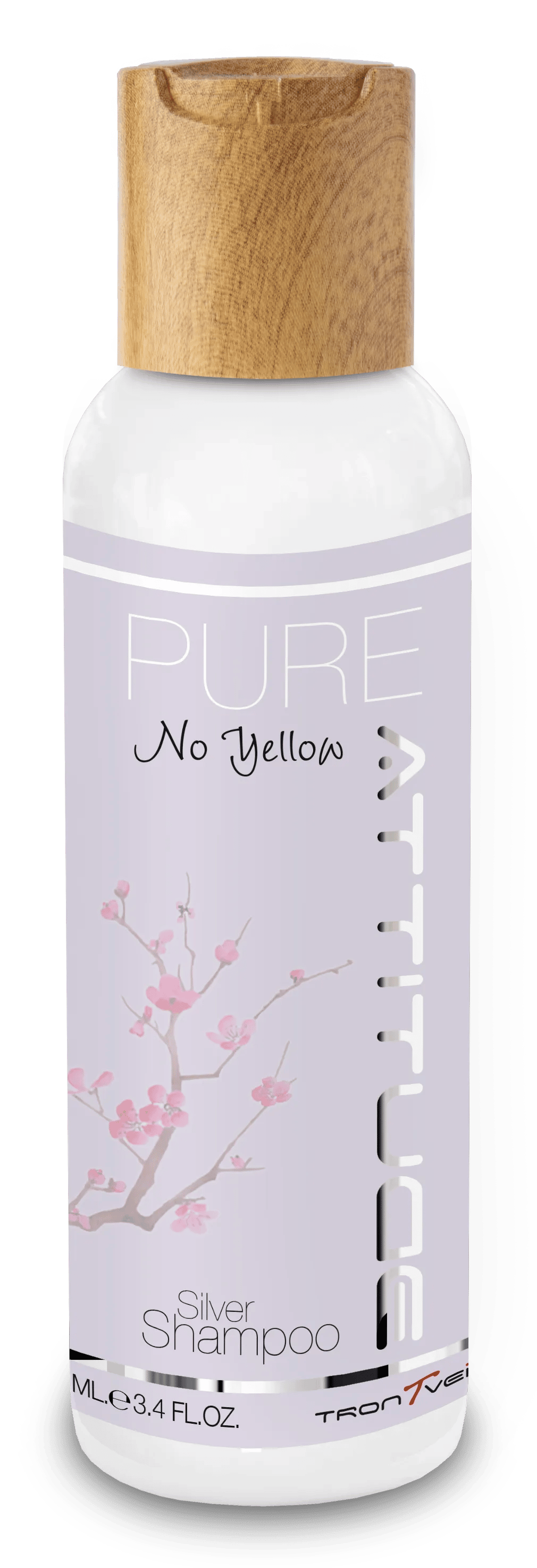 Trontveit Shampoo og hårpleje Pure Attitude Shampoo - No Yellow i 100 ml, 1
